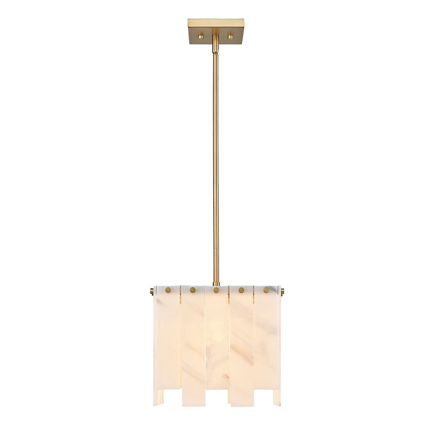 Z-Lite - 345P12-RB - One Light Pendant - Viviana - Rubbed Brass