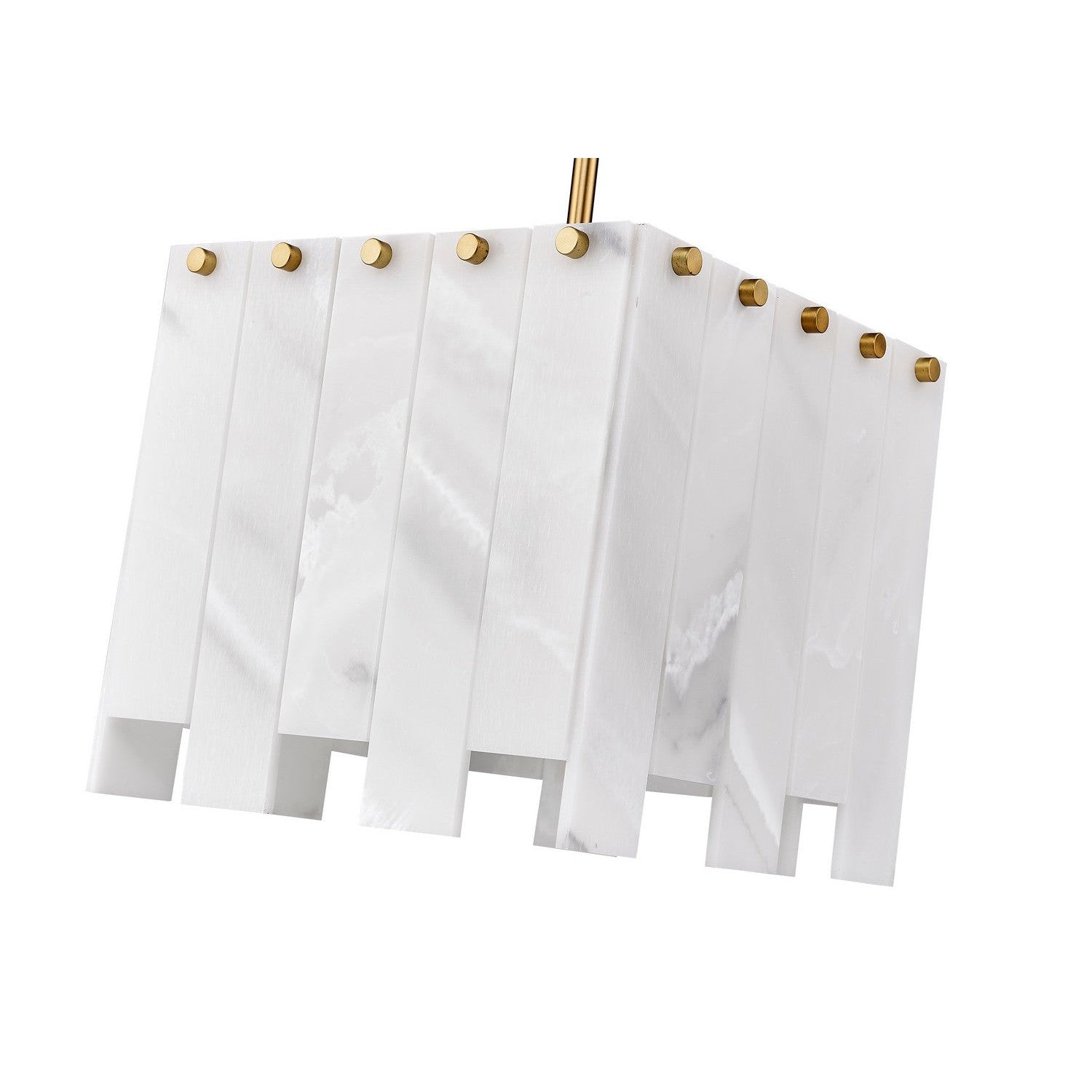 Z-Lite - 345P12-RB - One Light Pendant - Viviana - Rubbed Brass