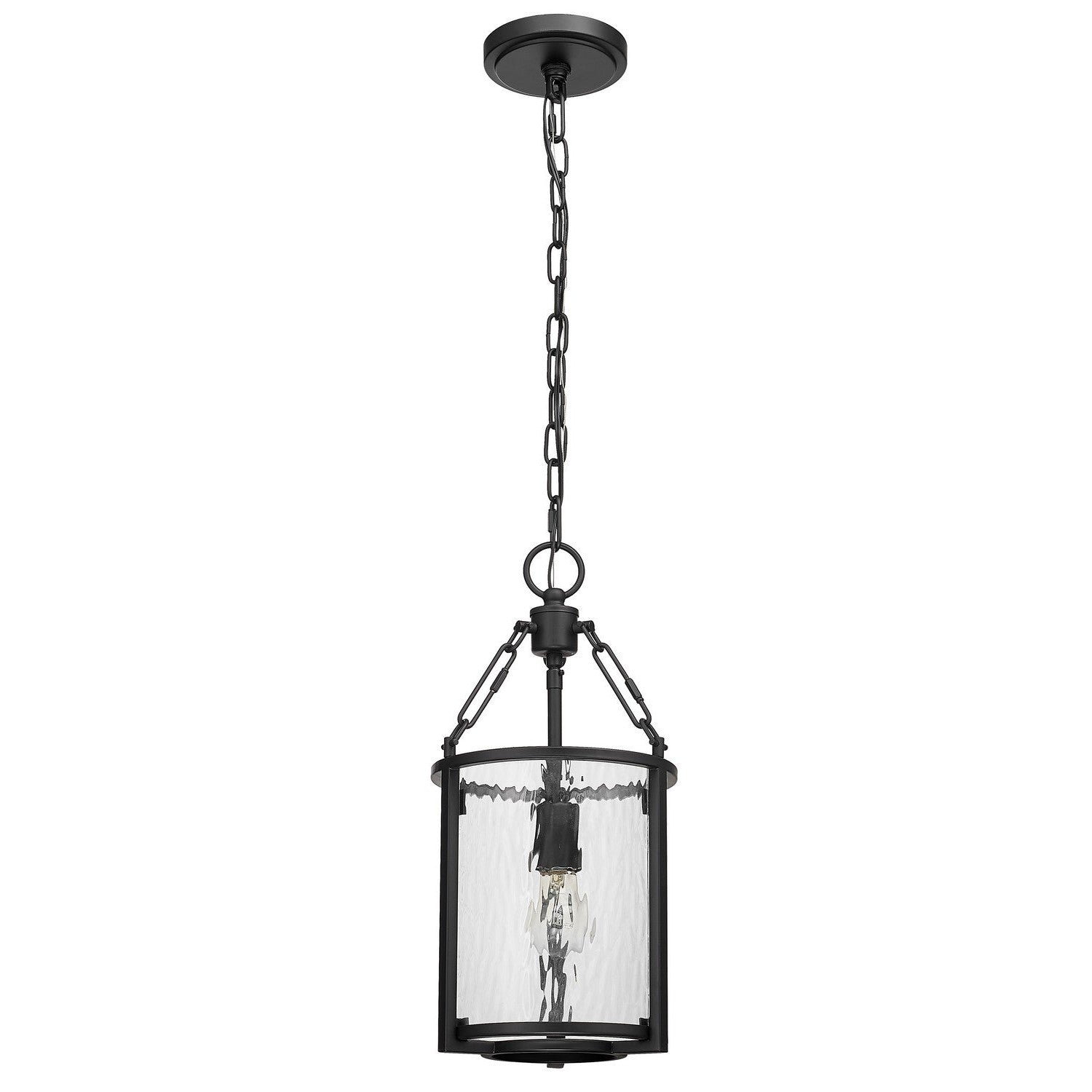 Z-Lite - 346P8-MB - One Light Pendant - Barrington - Matte Black