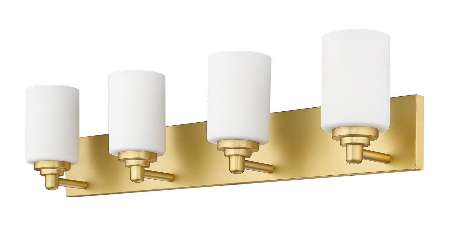 Z-Lite - 485-4V-BG - Four Light Vanity - Soledad - Brushed Gold
