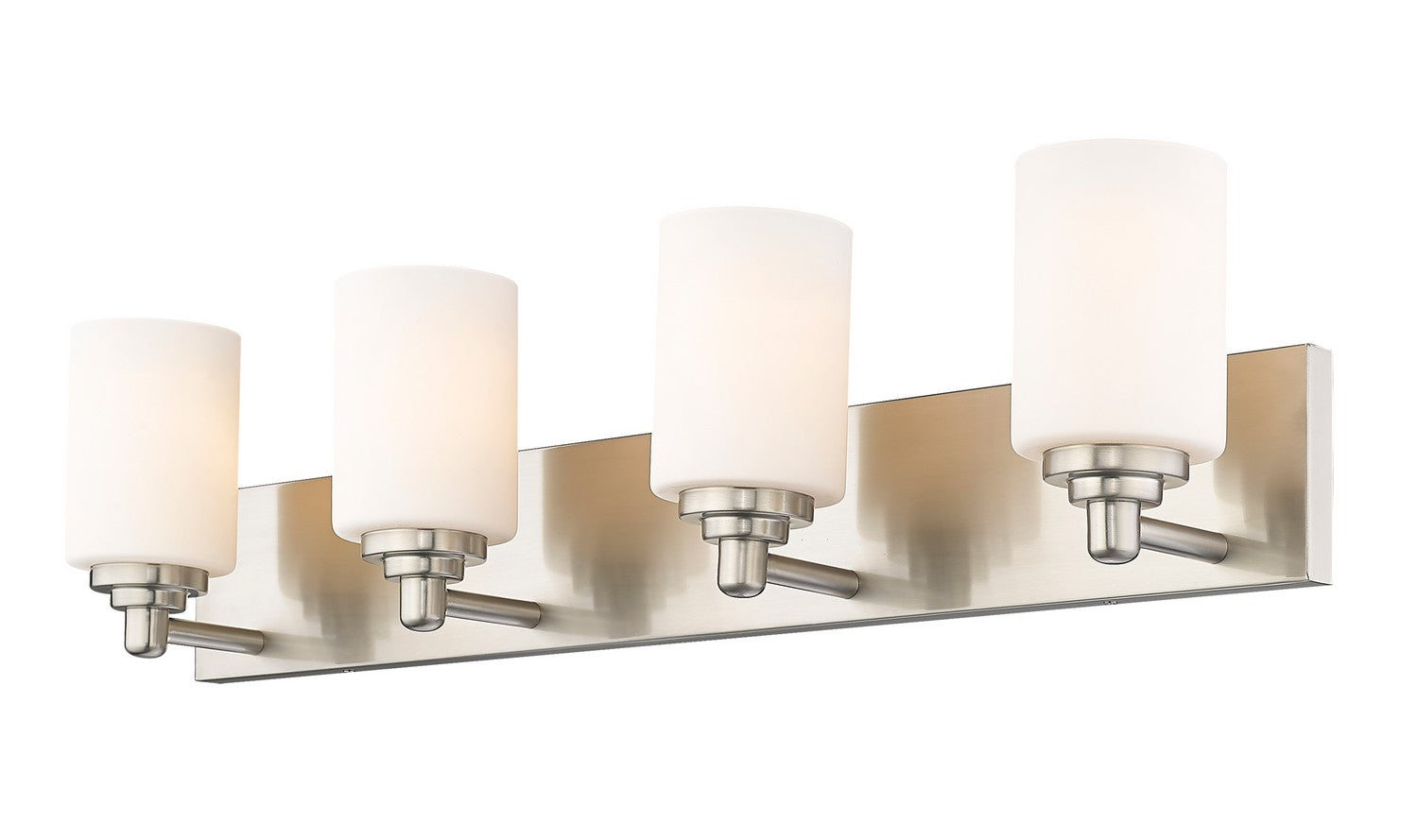 Z-Lite - 485-4V-BN - Four Light Vanity - Soledad - Brushed Nickel