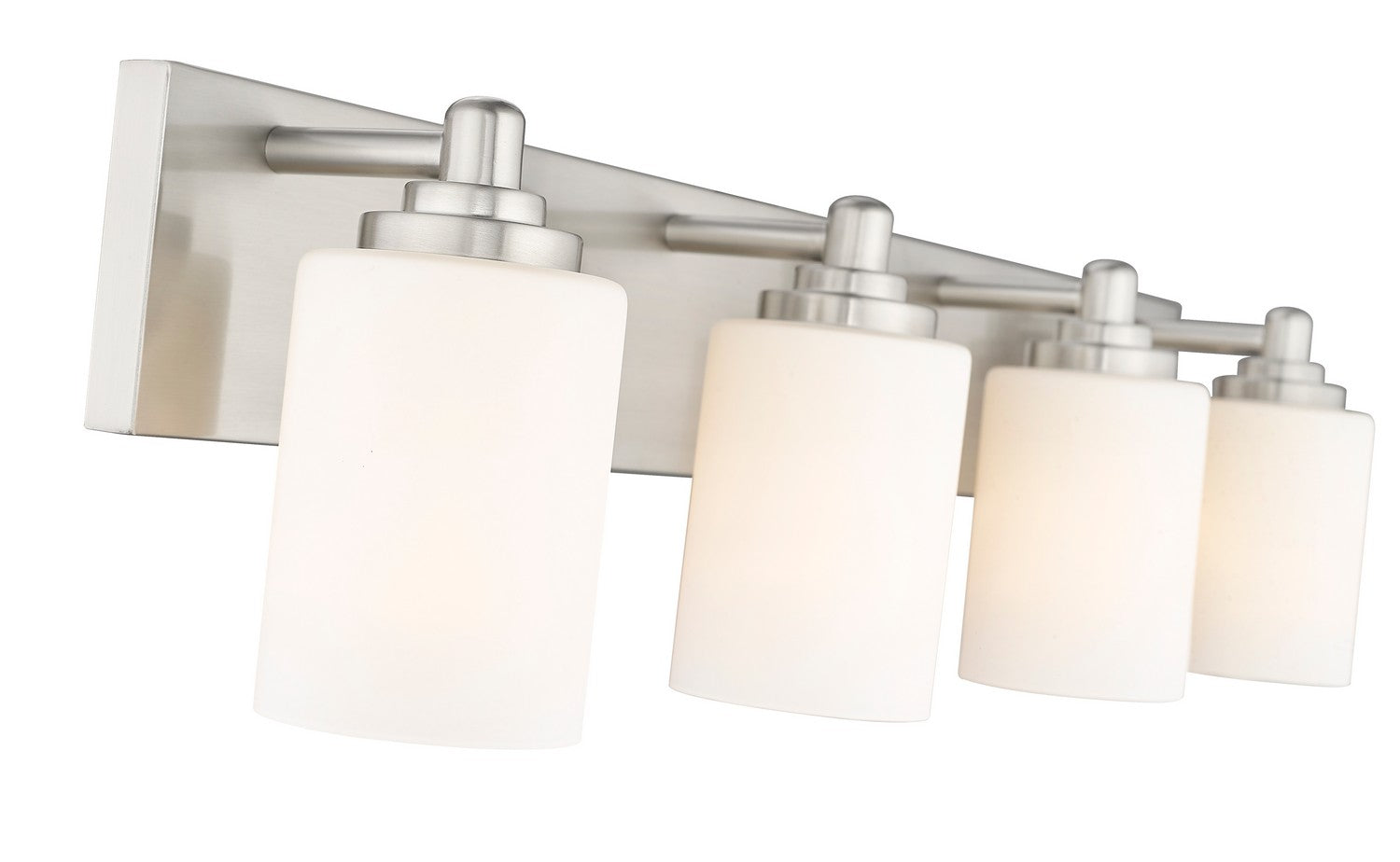 Z-Lite - 485-4V-BN - Four Light Vanity - Soledad - Brushed Nickel