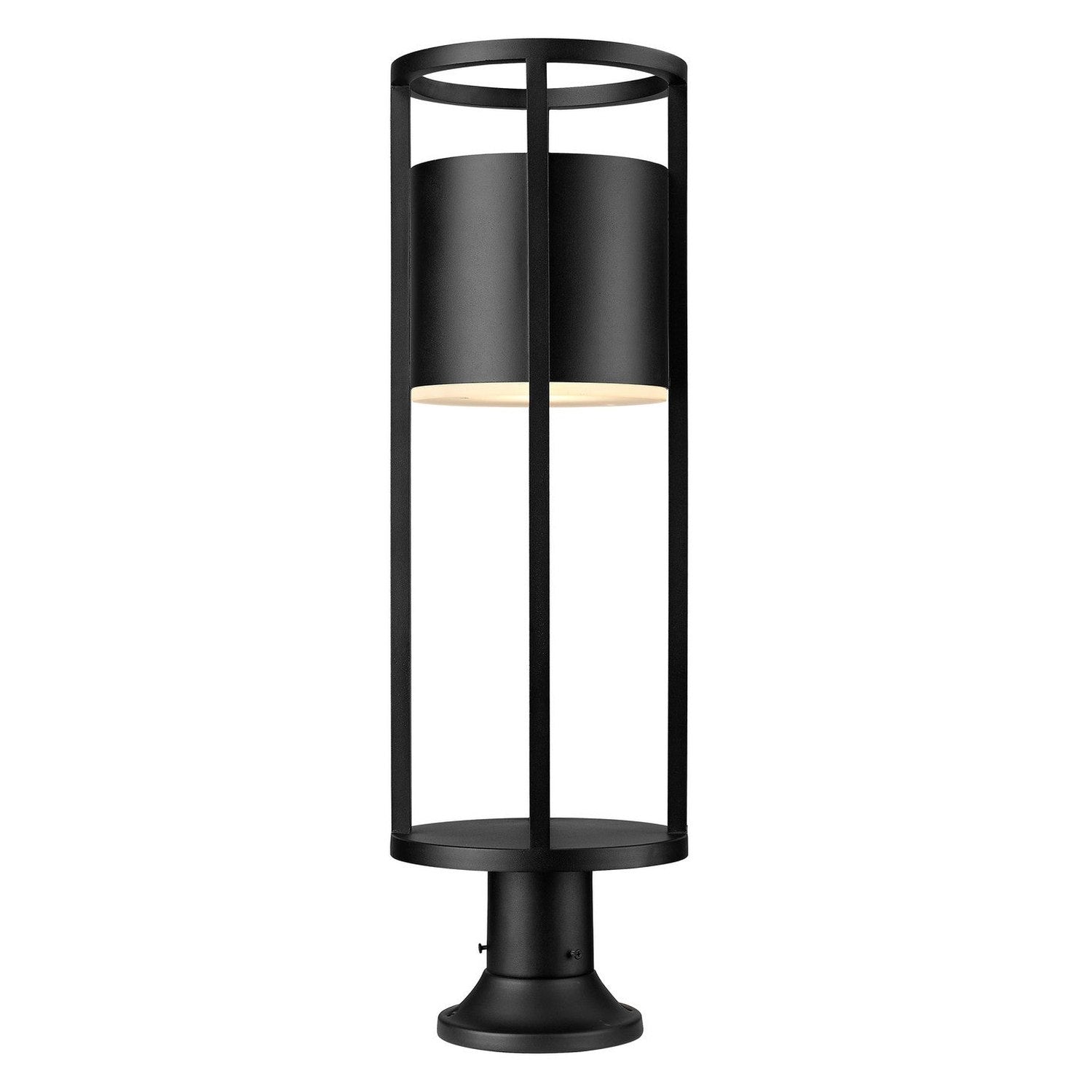 Z-Lite - 517PHB-553PM-BK-LED - LED Outdoor Pier Mounted Fixture - Luca - Black