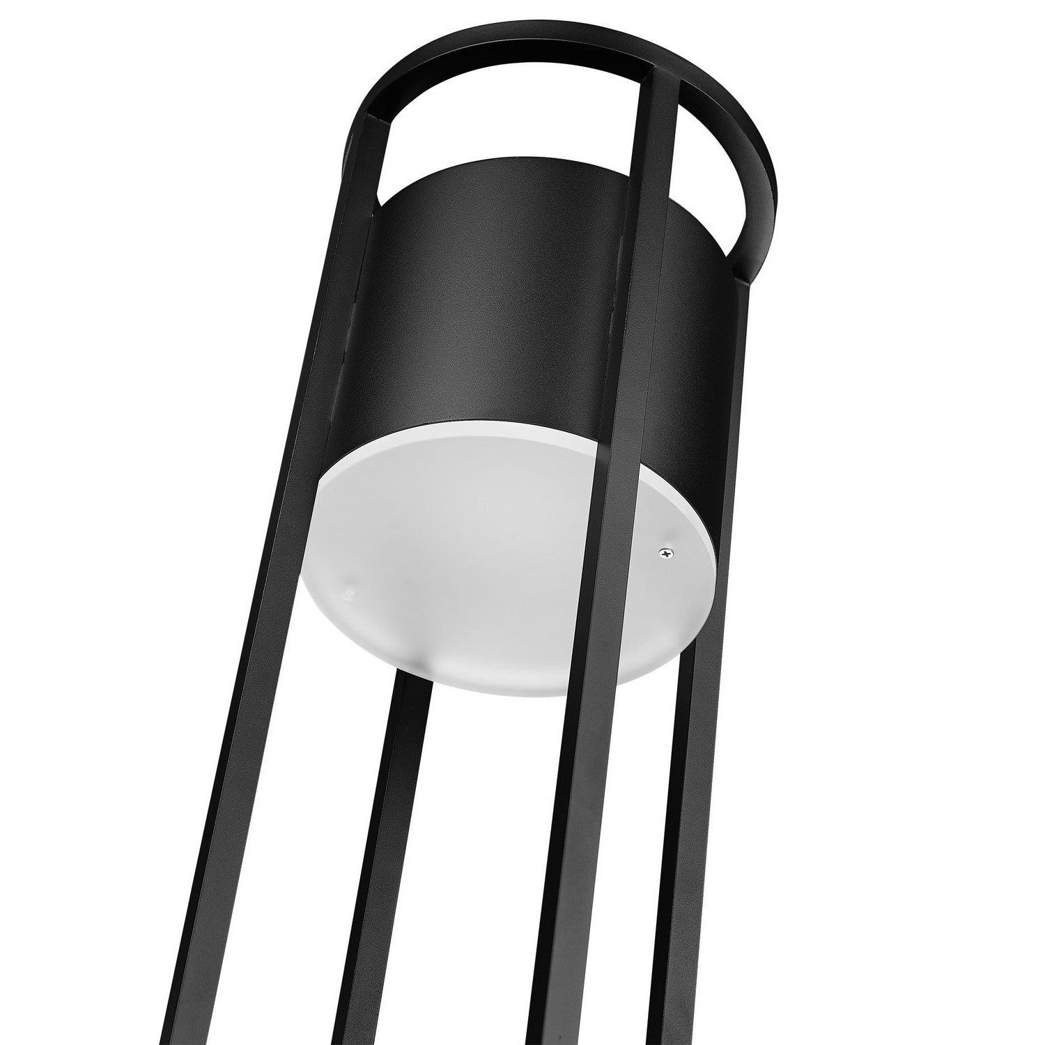 Z-Lite - 517PHM-519P-BK-LED - LED Outdoor Post Moun Fixture - Luca - Black