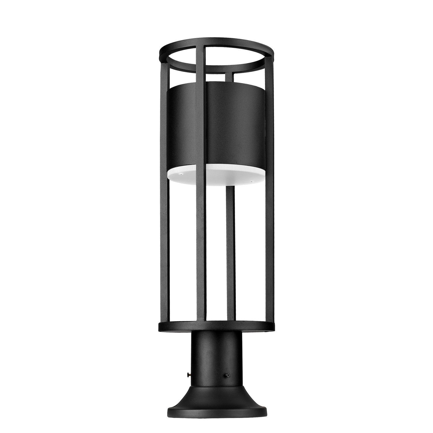 Z-Lite - 517PHM-553PM-BK-LED - LED Outdoor Pier Mounted Fixture - Luca - Black