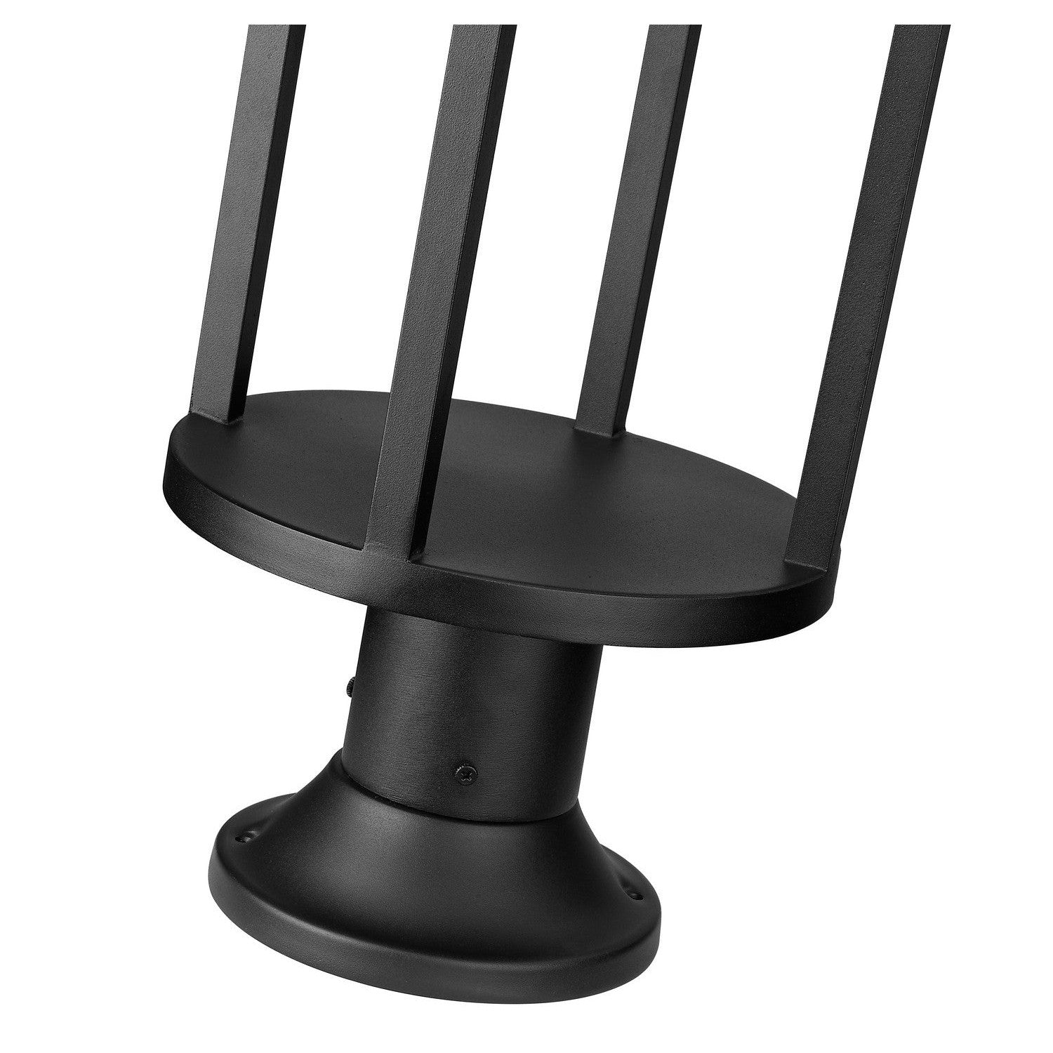 Z-Lite - 517PHM-553PM-BK-LED - LED Outdoor Pier Mounted Fixture - Luca - Black