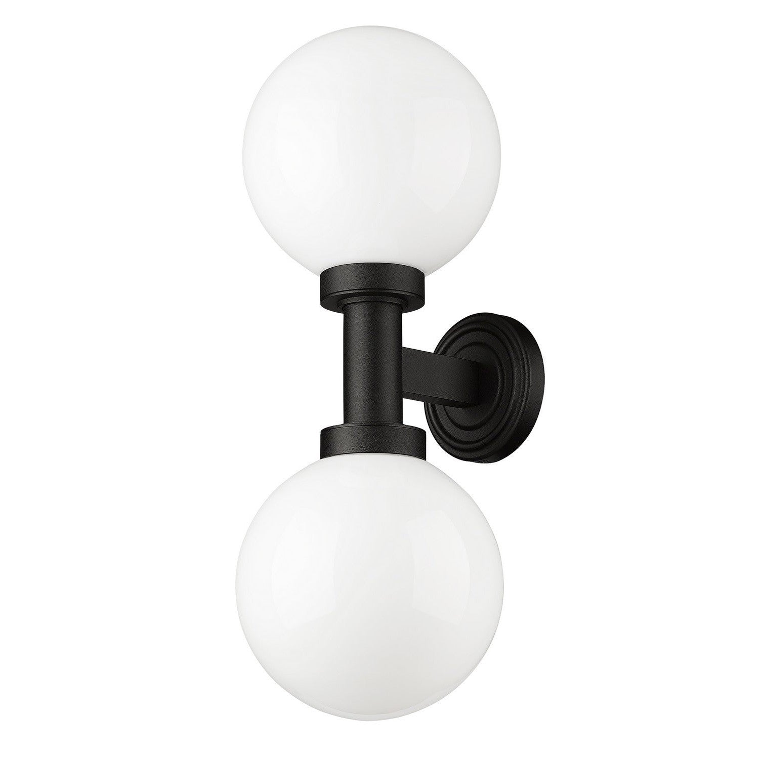 Z-Lite - 597M2-BK - Two Light Outdoor Wall Sconce - Laurent - Black