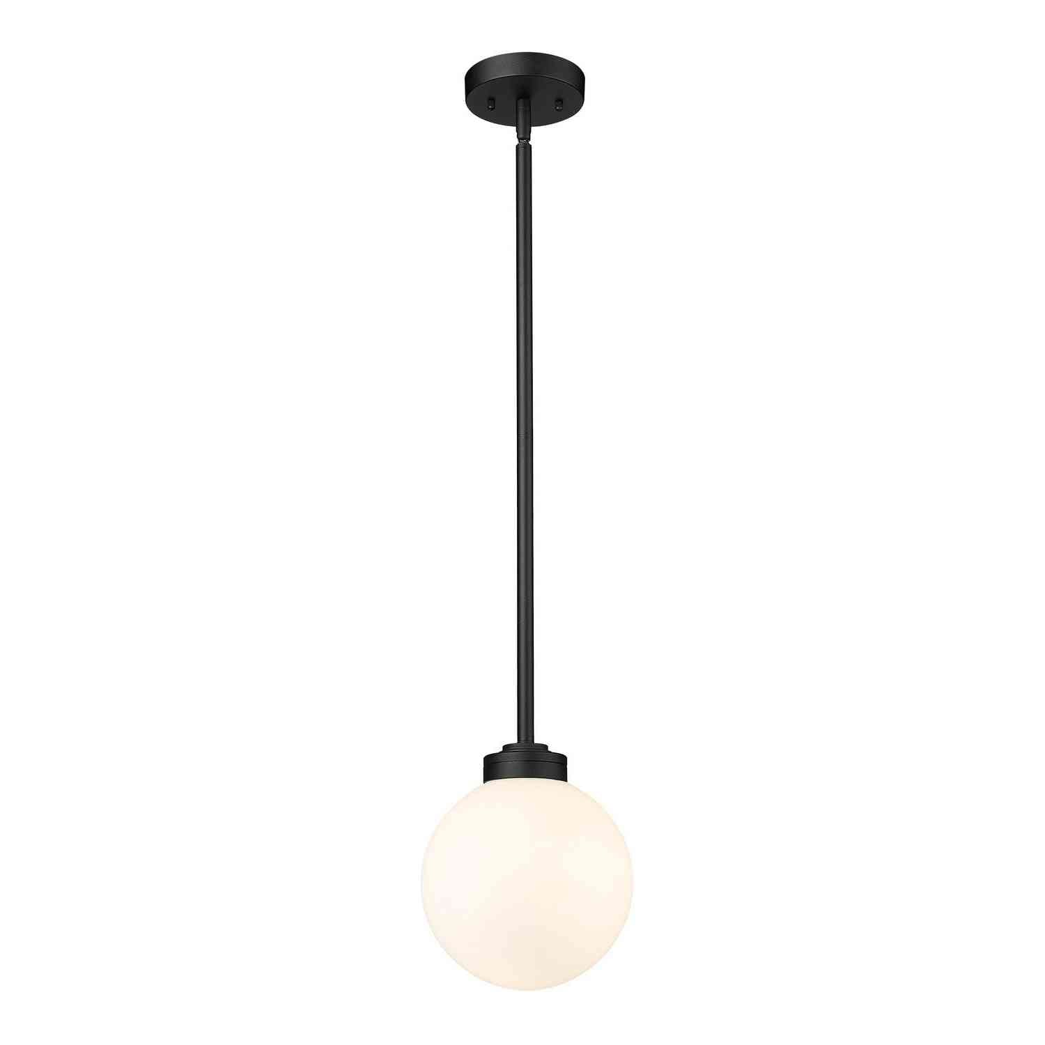 Z-Lite - 597P8-BK - One Light Outdoor Pendant - Laurent - Black