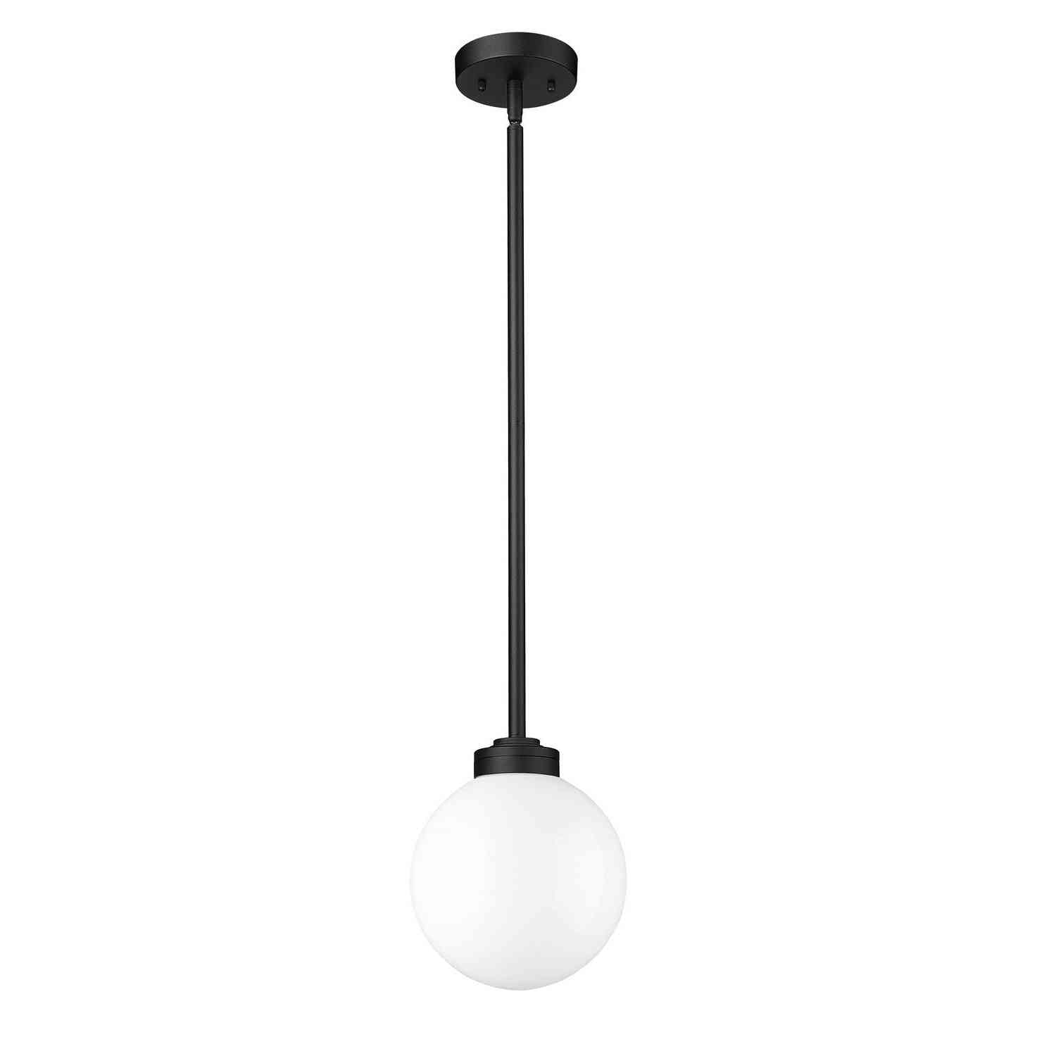 Z-Lite - 597P8-BK - One Light Outdoor Pendant - Laurent - Black