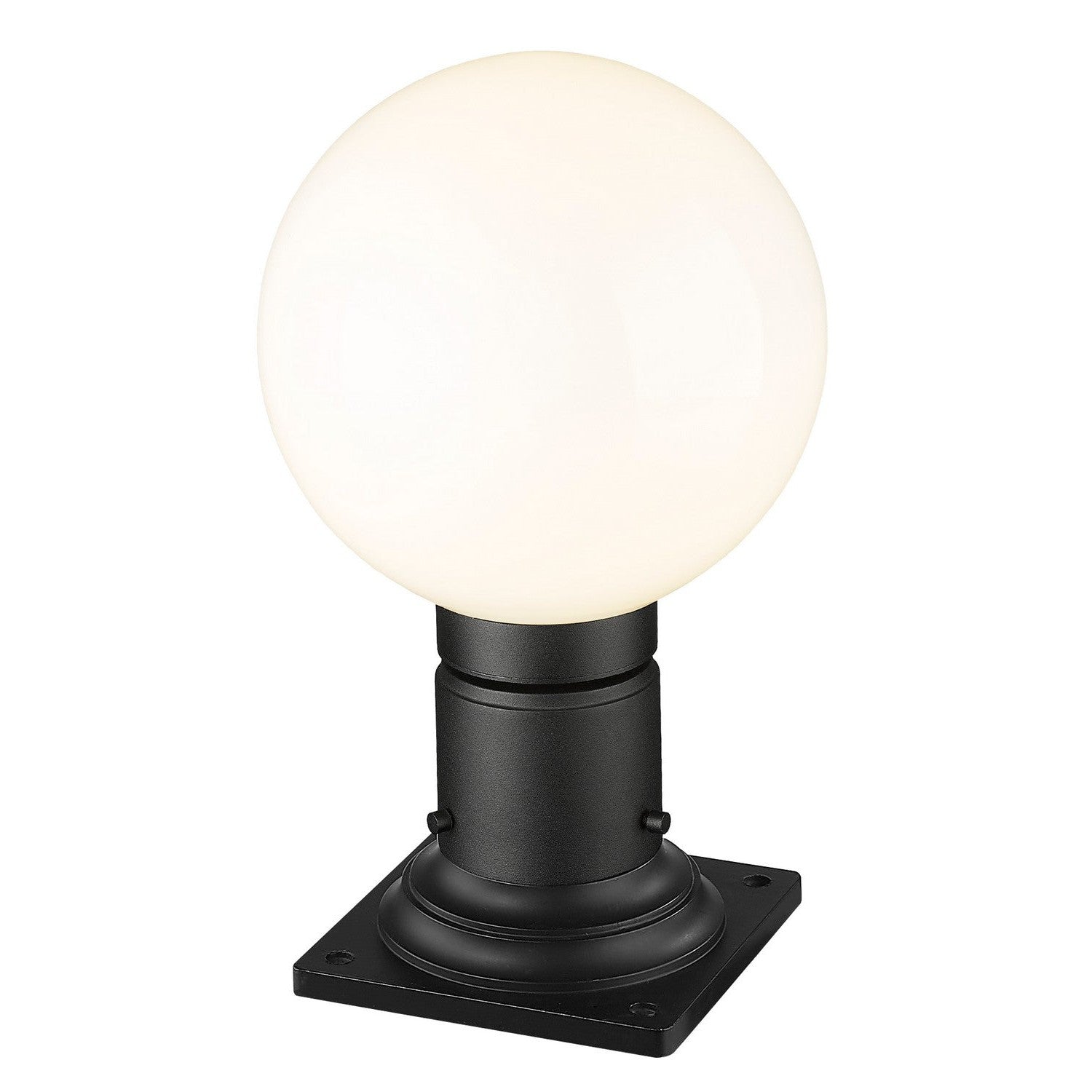 Z-Lite - 597PHM-533PM-BK - One Light Outdoor Pier Mounted Fixture - Laurent - Black