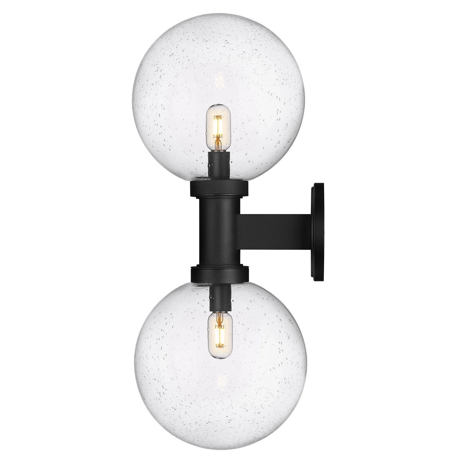 Z-Lite - 599B2-BK - Two Light Outdoor Wall Sconce - Laurent - Black
