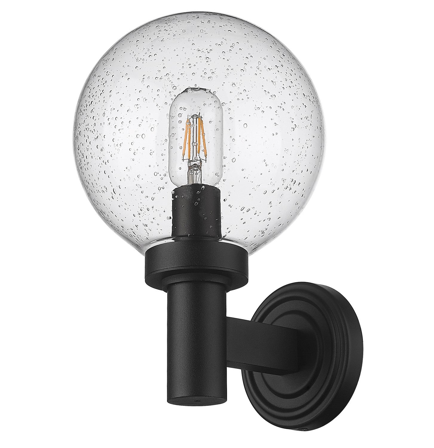 Z-Lite - 599M-BK - One Light Outdoor Wall Light - Laurent - Black