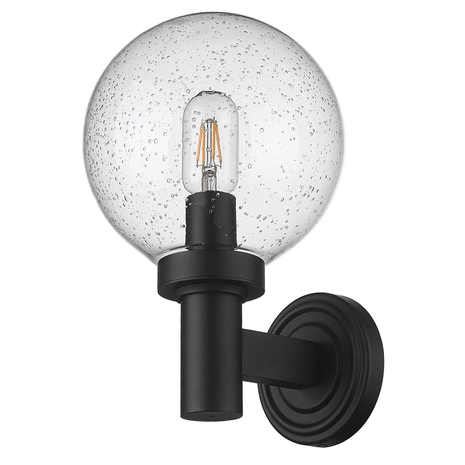 Z-Lite - 599M-BK - One Light Outdoor Wall Light - Laurent - Black
