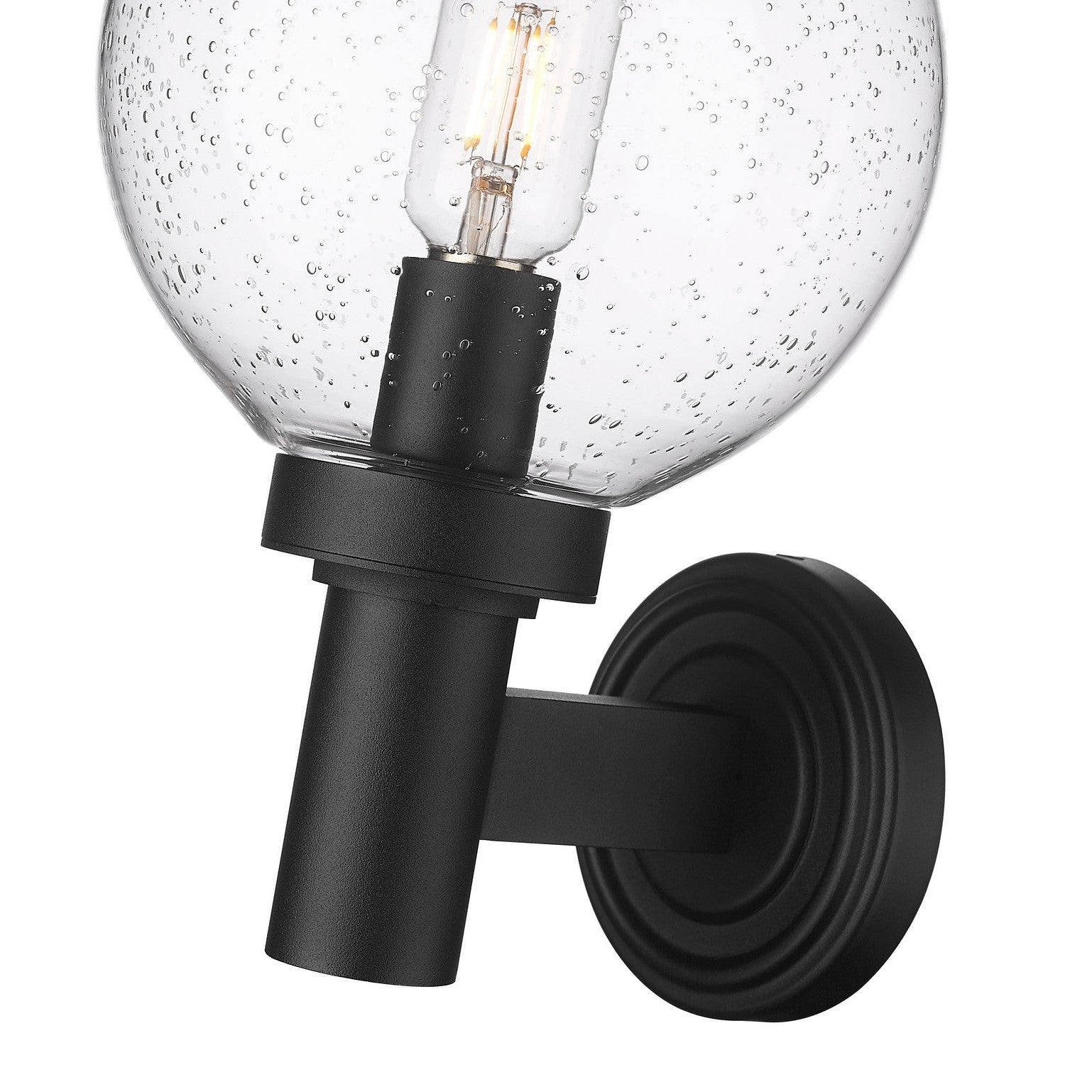 Z-Lite - 599M-BK - One Light Outdoor Wall Light - Laurent - Black