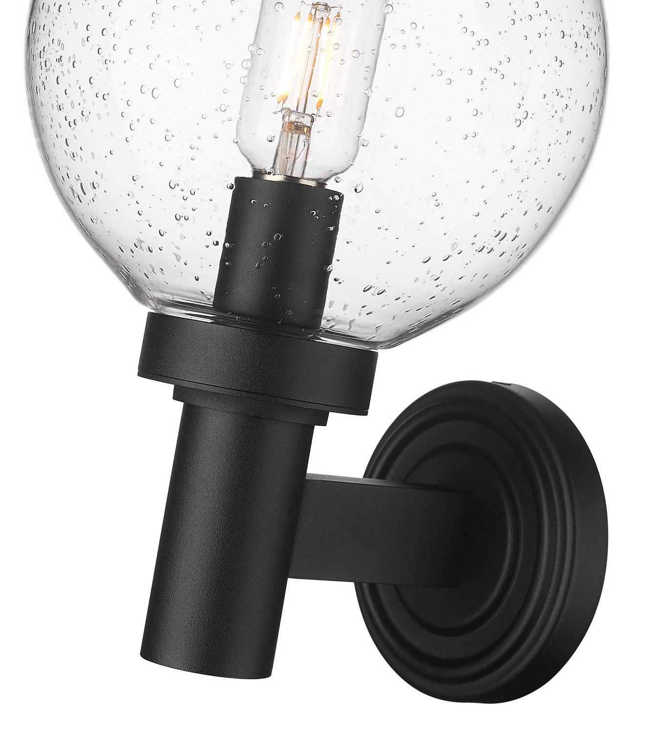 Z-Lite - 599M-BK - One Light Outdoor Wall Light - Laurent - Black