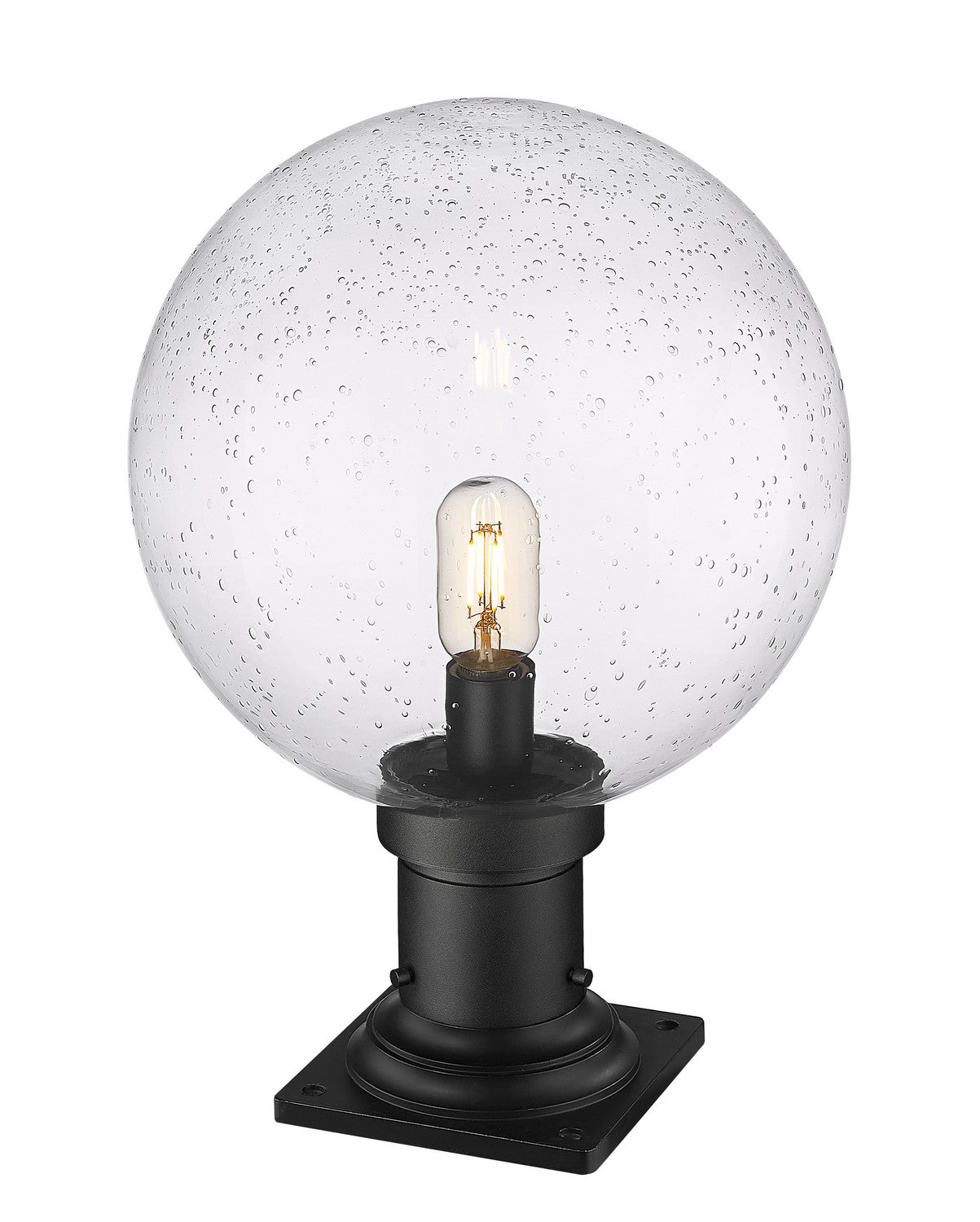 Z-Lite - 599PHB-533PM-BK - One Light Outdoor Pier Mounted Fixture - Laurent - Black