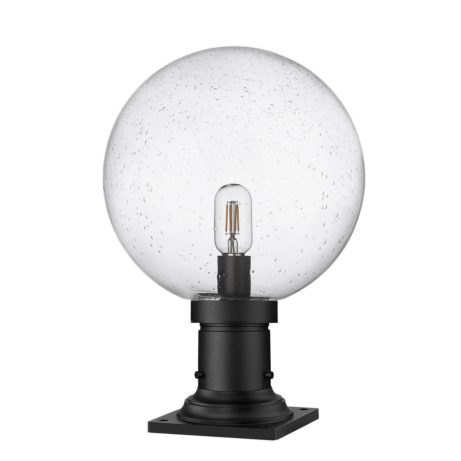 Z-Lite - 599PHB-533PM-BK - One Light Outdoor Pier Mounted Fixture - Laurent - Black