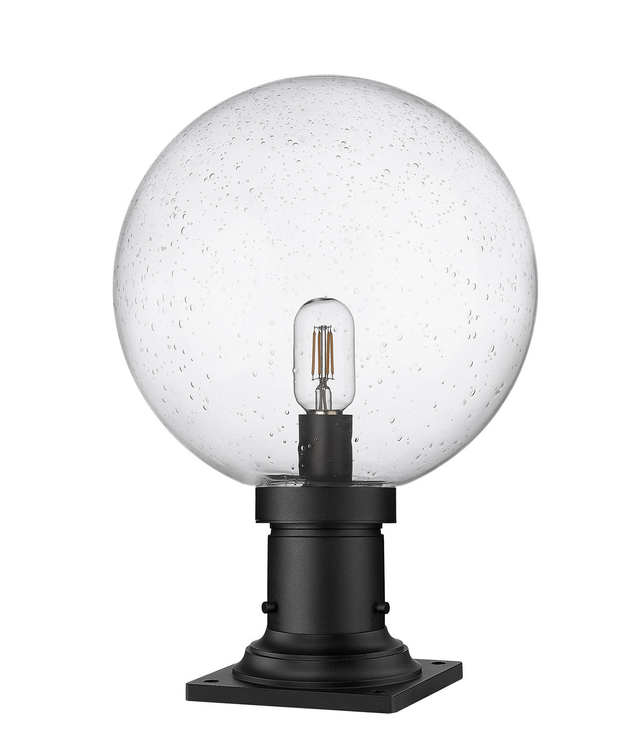 Z-Lite - 599PHB-533PM-BK - One Light Outdoor Pier Mounted Fixture - Laurent - Black