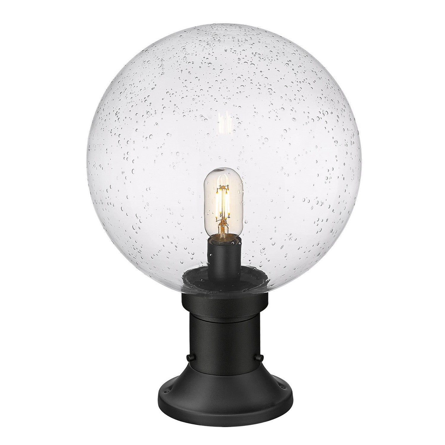 Z-Lite - 599PHB-553PM-BK - One Light Outdoor Pier Mounted Fixture - Laurent - Black