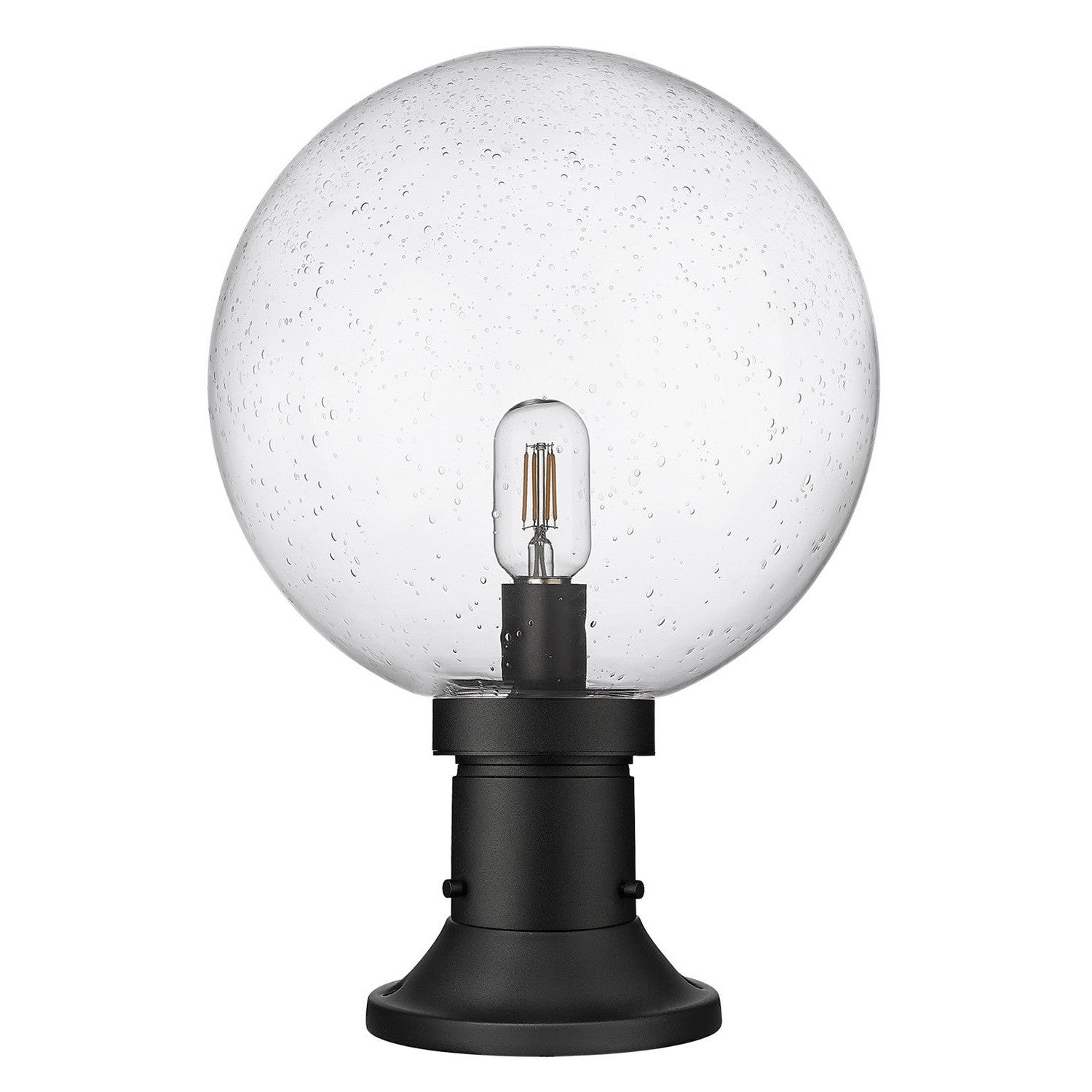 Z-Lite - 599PHB-553PM-BK - One Light Outdoor Pier Mounted Fixture - Laurent - Black