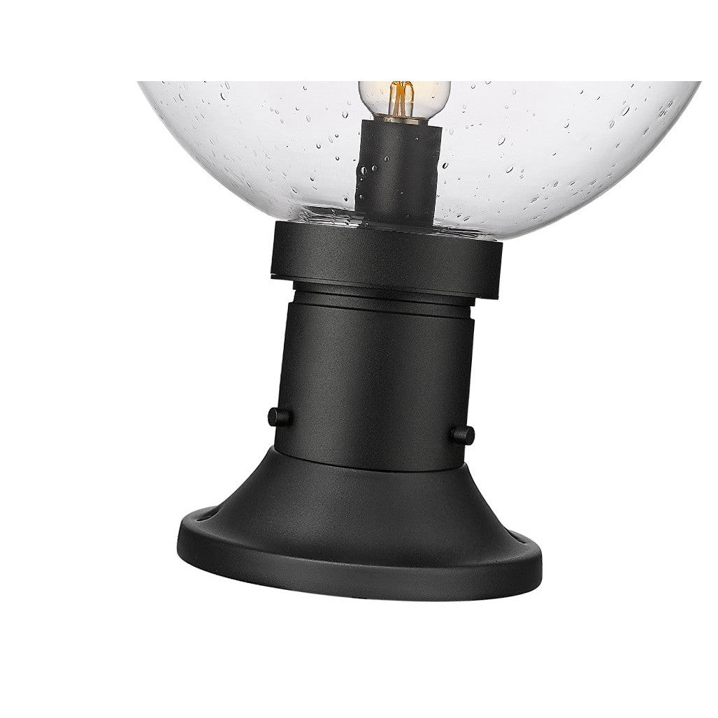 Z-Lite - 599PHB-553PM-BK - One Light Outdoor Pier Mounted Fixture - Laurent - Black