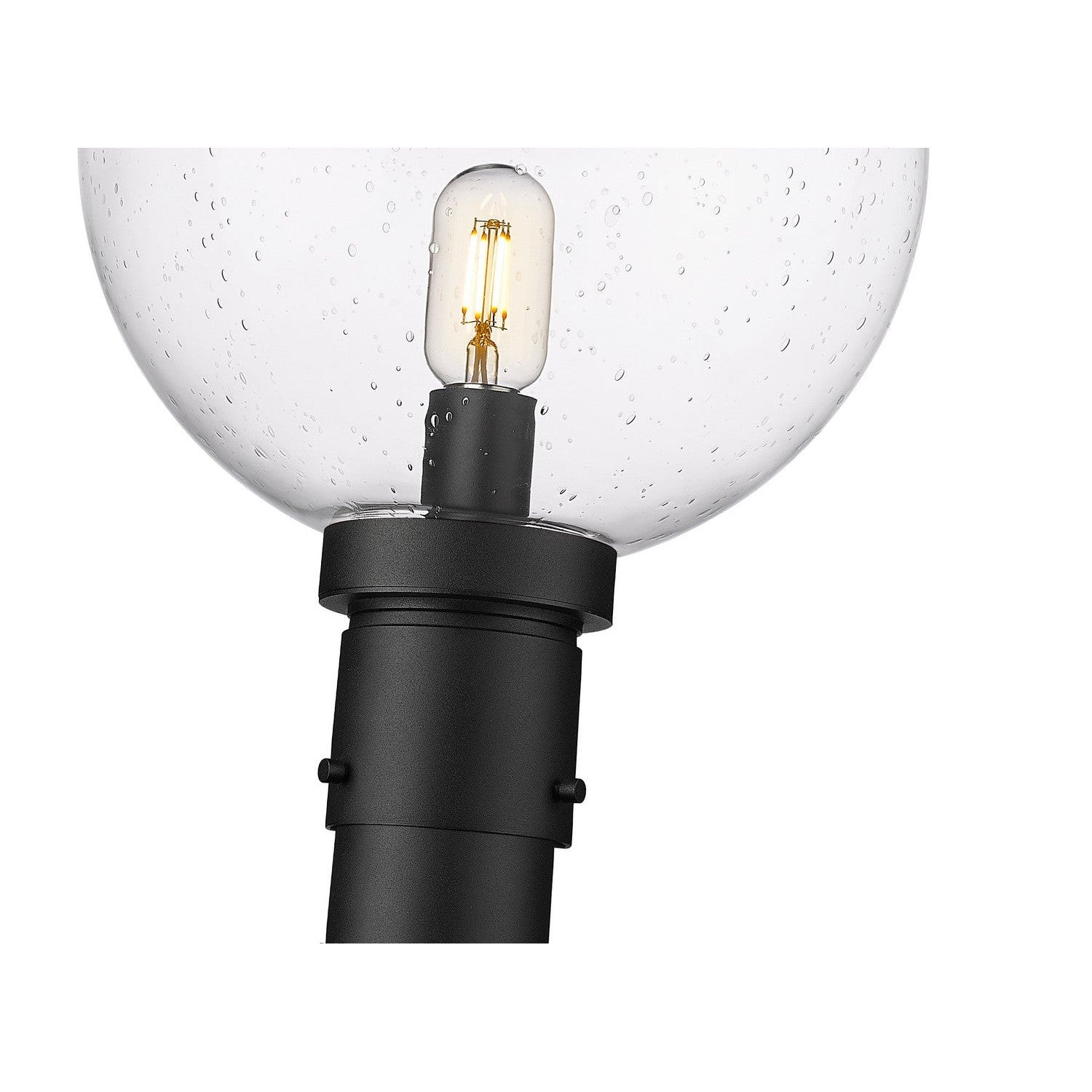 Z-Lite - 599PHB-567P-BK - One Light Outdoor Post Mounted Fixture - Laurent - Black
