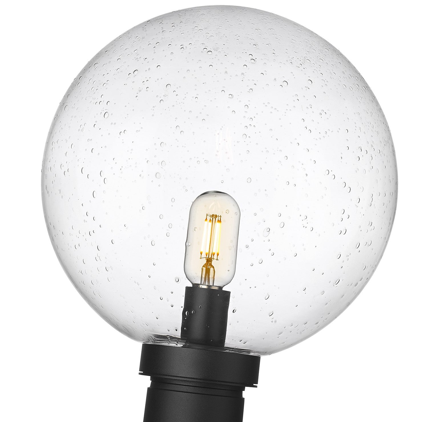 Z-Lite - 599PHB-BK - One Light Outdoor Post Mount Fixture - Laurent - Black