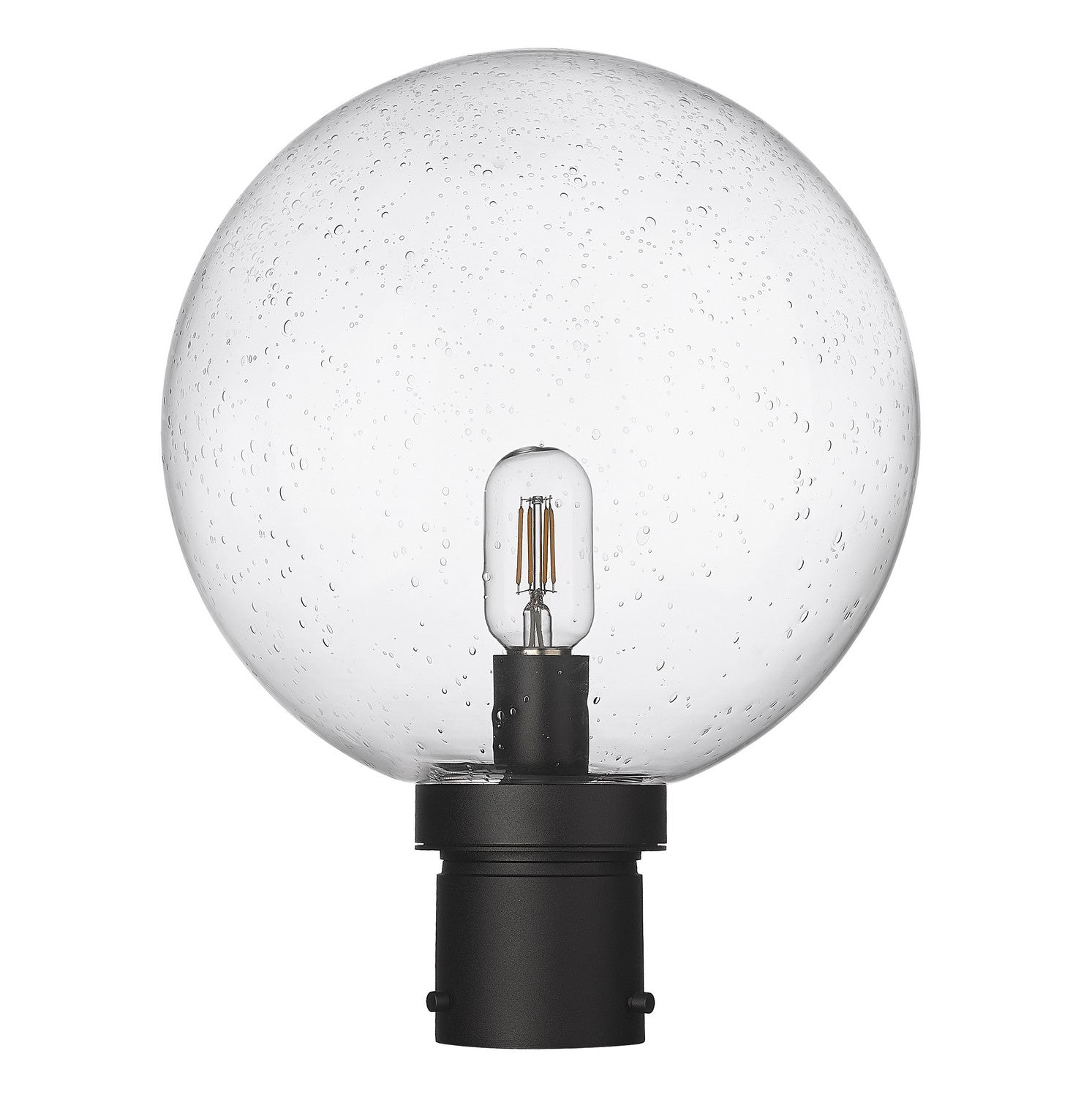 Z-Lite - 599PHB-BK - One Light Outdoor Post Mount Fixture - Laurent - Black