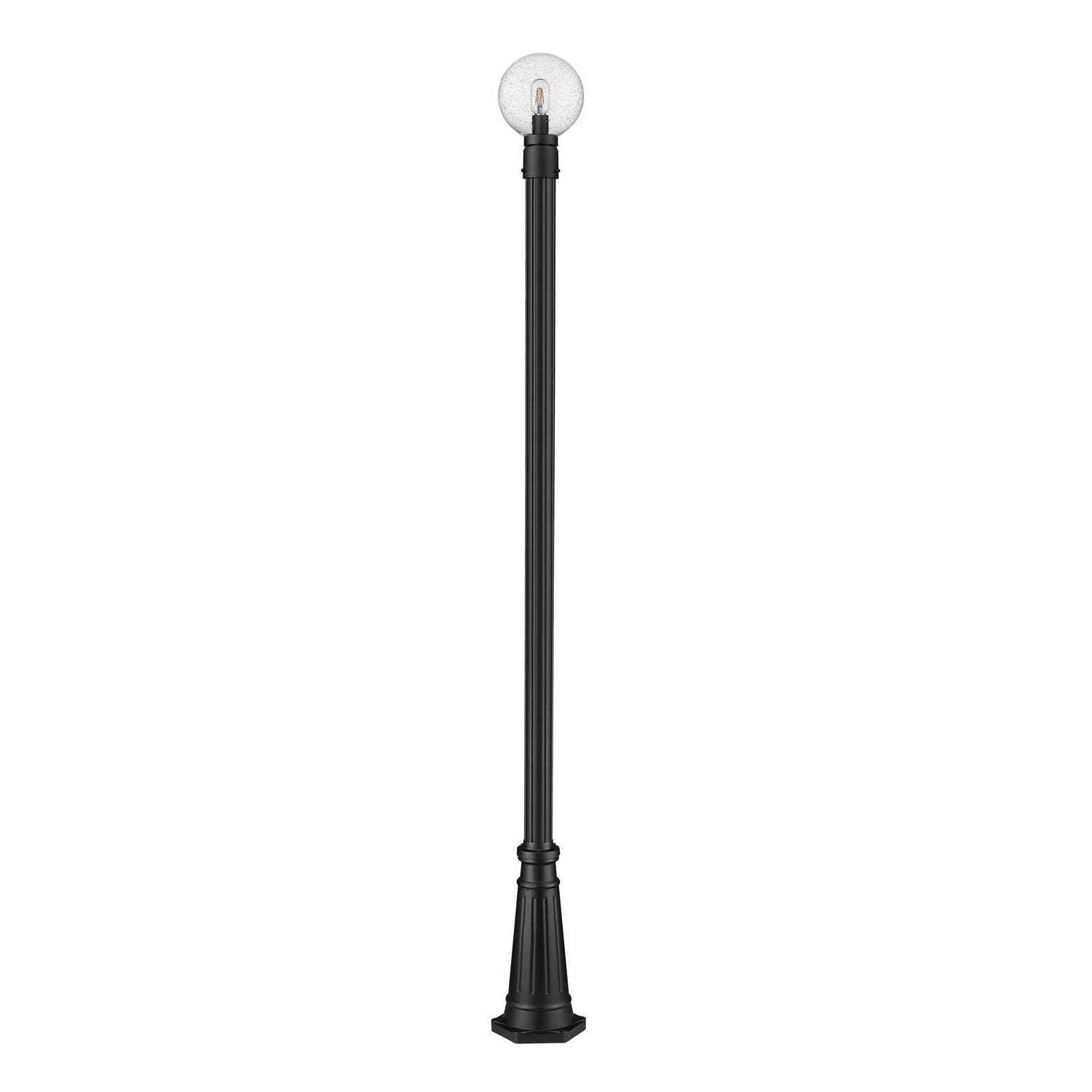 Z-Lite - 599PHM-519P-BK - One Light Outdoor Post Mounted Fixture - Laurent - Black