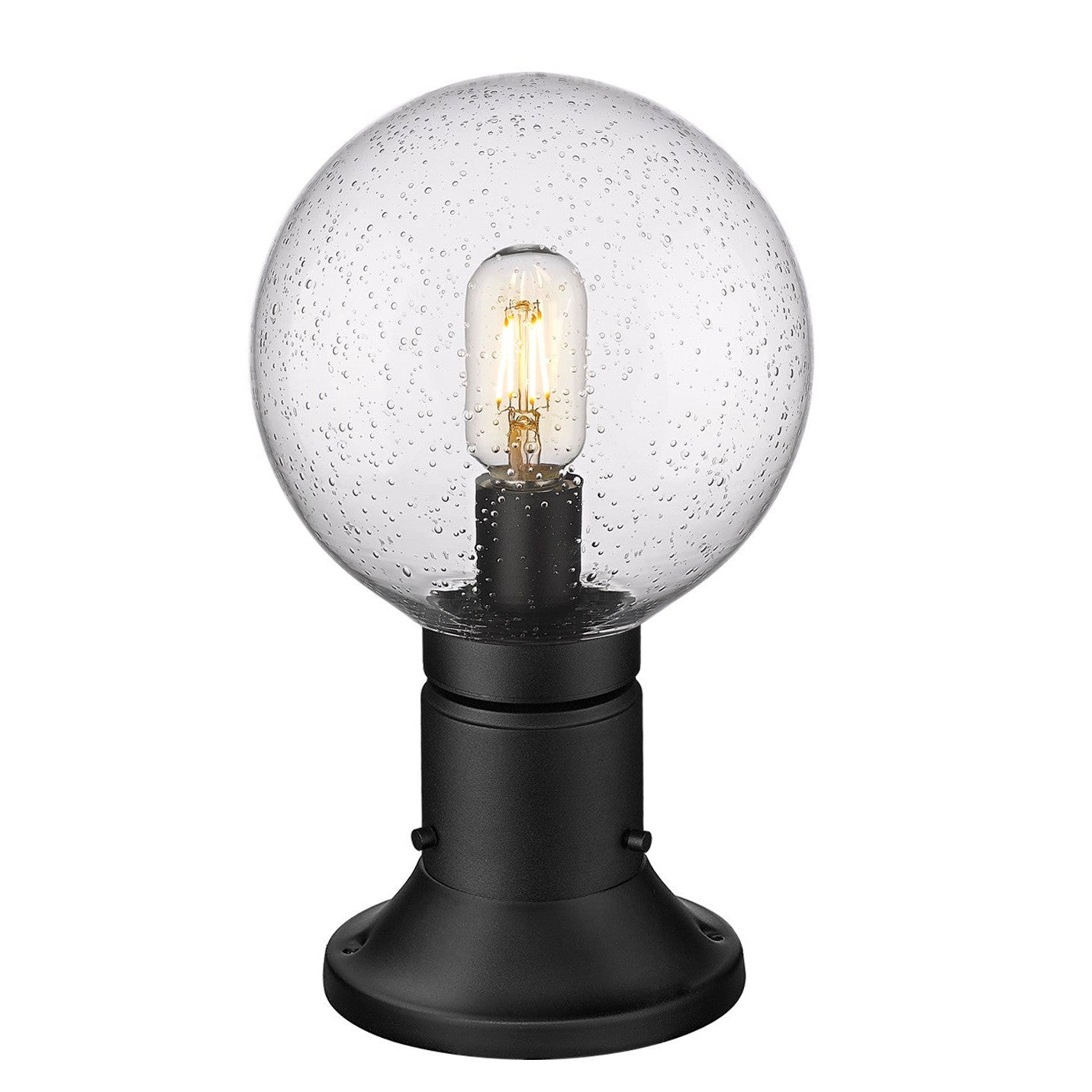 Z-Lite - 599PHM-553PM-BK - One Light Outdoor Pier Mounted Fixture - Laurent - Black