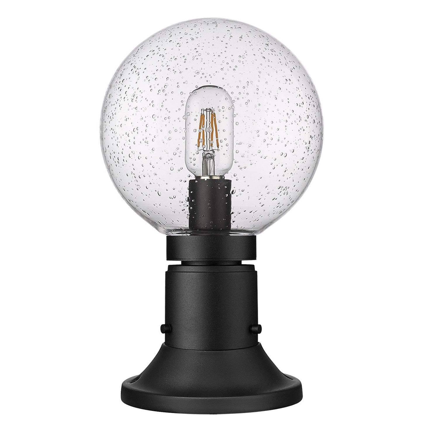 Z-Lite - 599PHM-553PM-BK - One Light Outdoor Pier Mounted Fixture - Laurent - Black