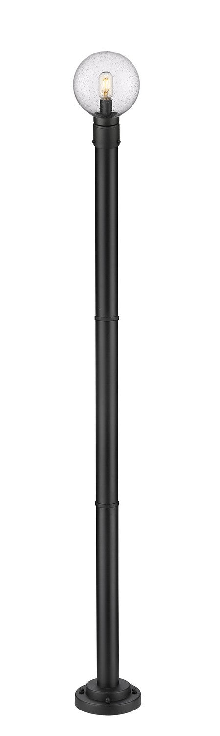 Z-Lite - 599PHM-567P-BK - One Light Outdoor Post Mounted Fixture - Laurent - Black