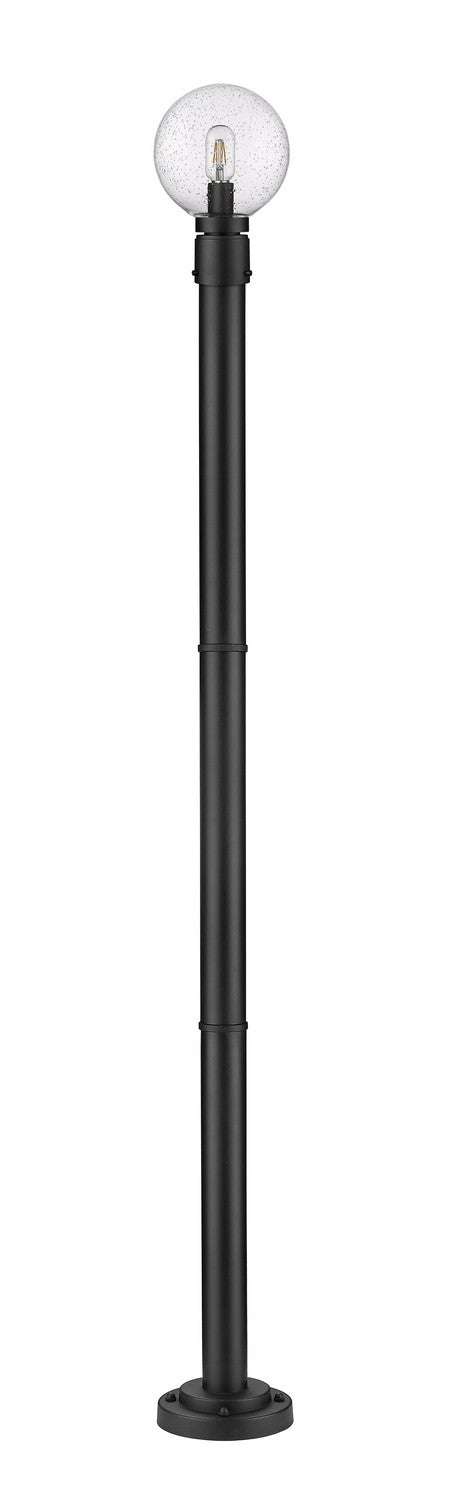 Z-Lite - 599PHM-567P-BK - One Light Outdoor Post Mounted Fixture - Laurent - Black