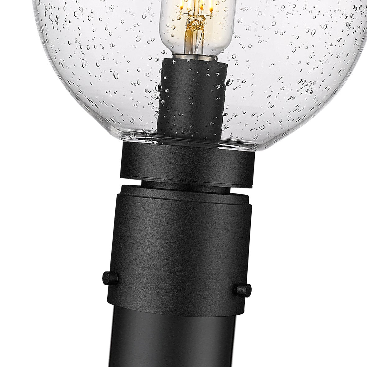 Z-Lite - 599PHM-567P-BK - One Light Outdoor Post Mounted Fixture - Laurent - Black
