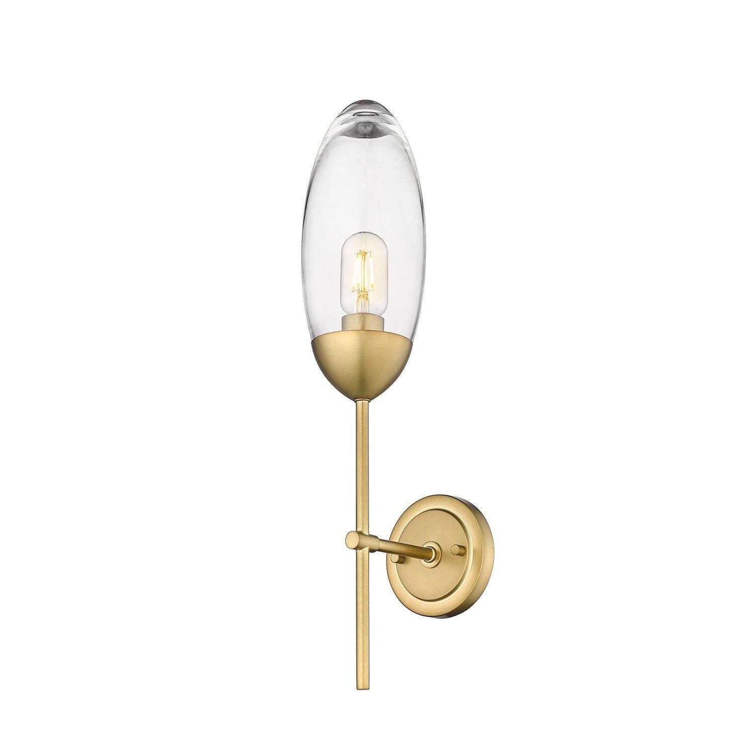 Z-Lite - 651S-RB - One Light Wall Sconce - Arden - Rubbed Brass