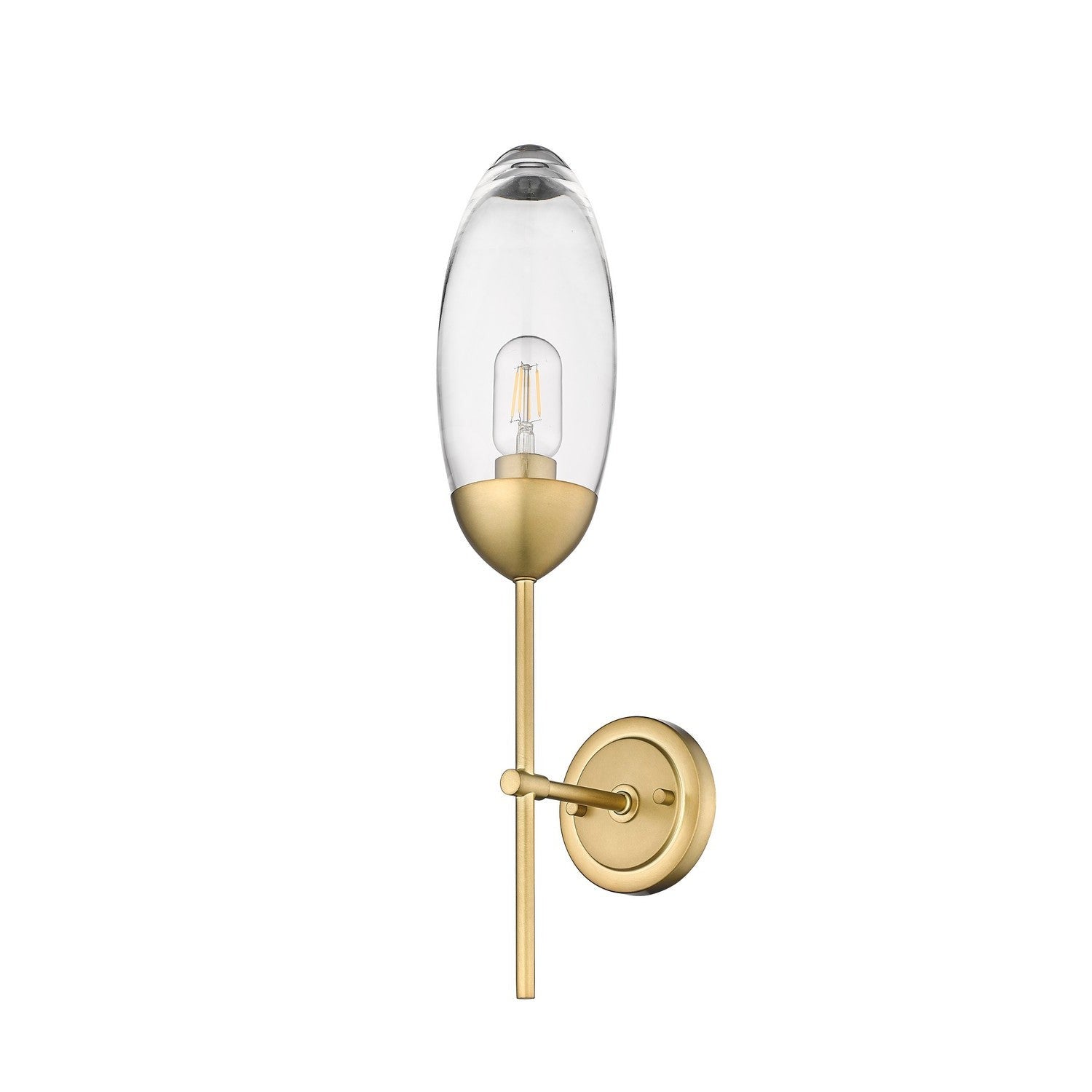 Z-Lite - 651S-RB - One Light Wall Sconce - Arden - Rubbed Brass