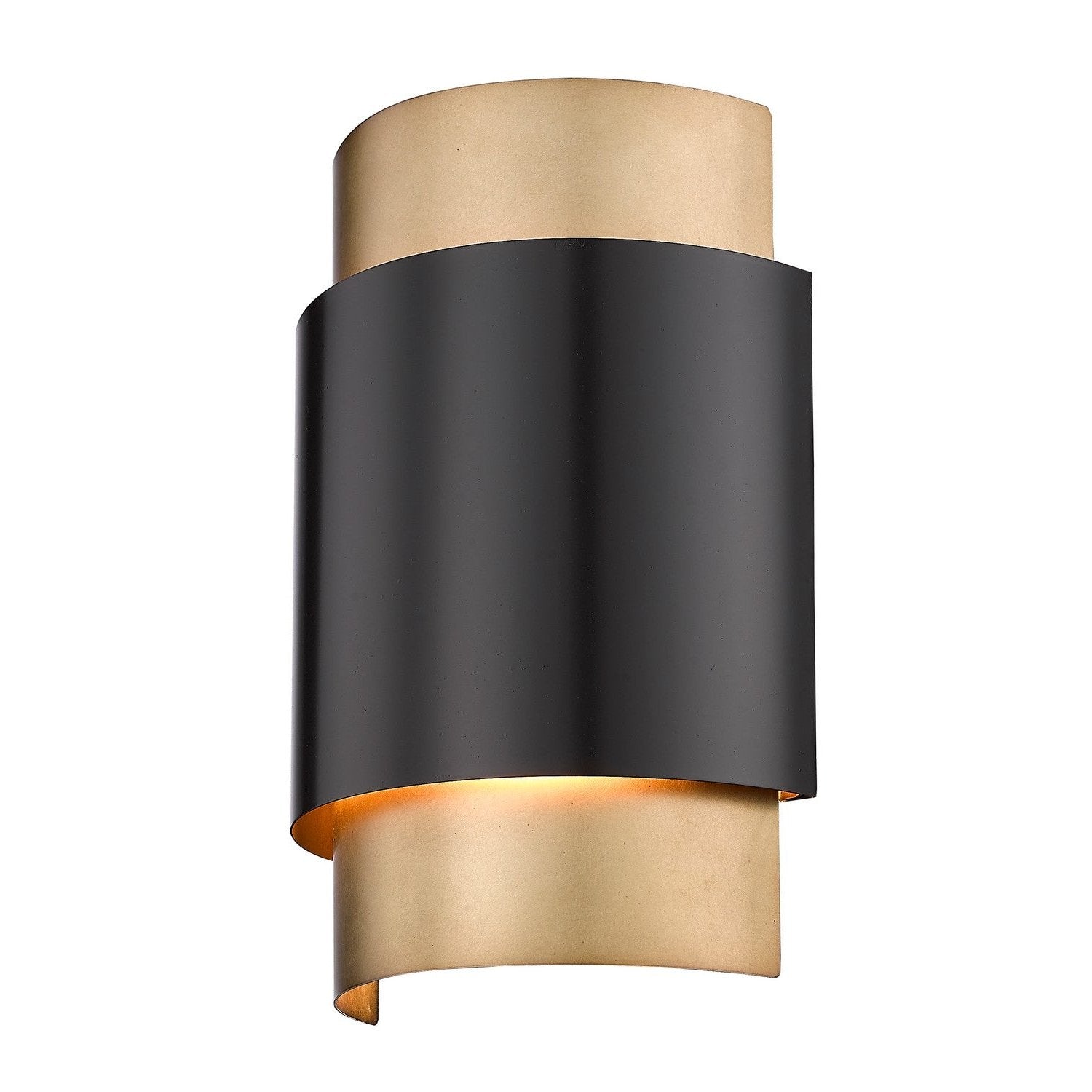 Z-Lite - 739S-BRZ-RB - Two Light Wall Sconce - Harlech - Bronze + Rubbed Brass