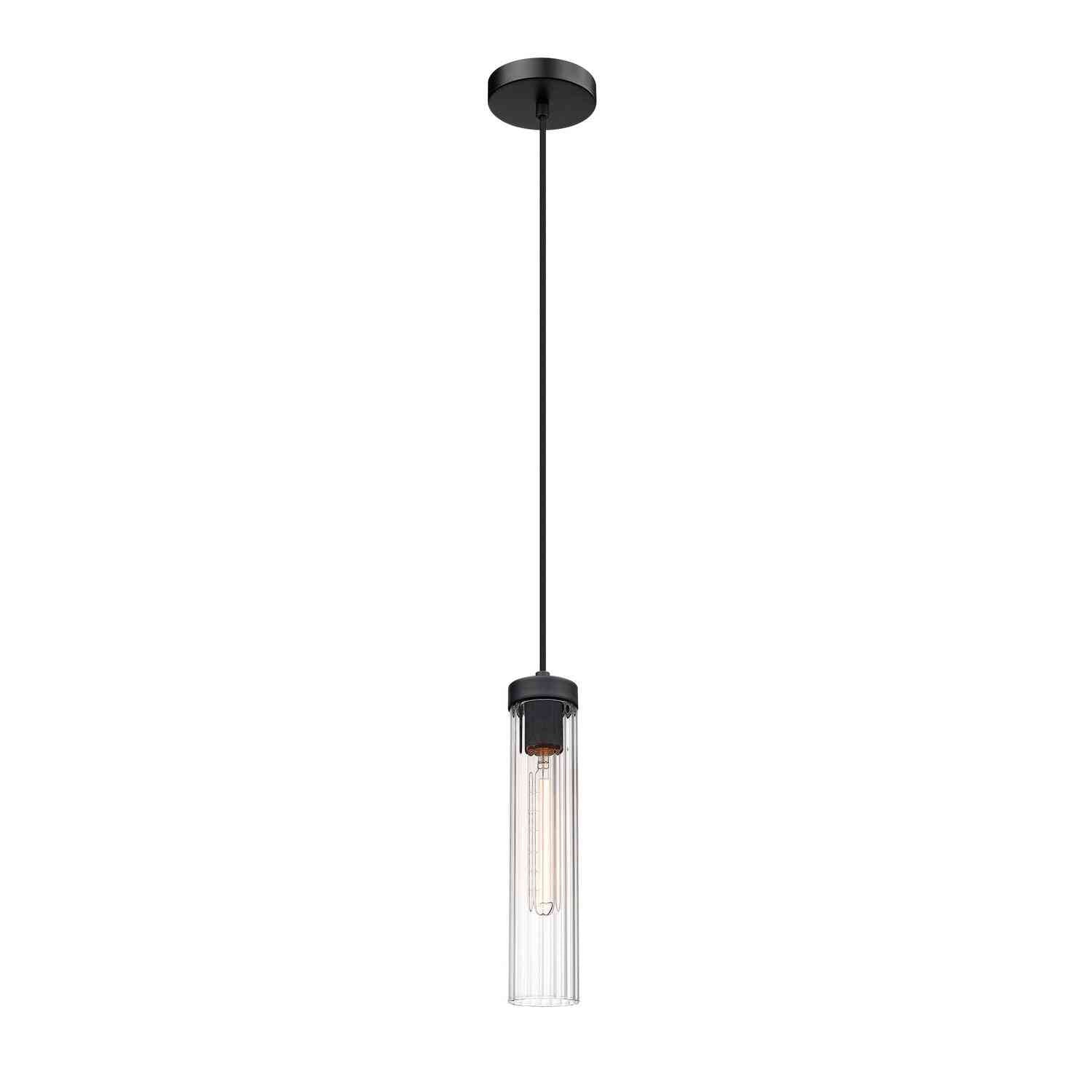 Z-Lite - 740P-MB - One Light Pendant - Beau - Matte Black