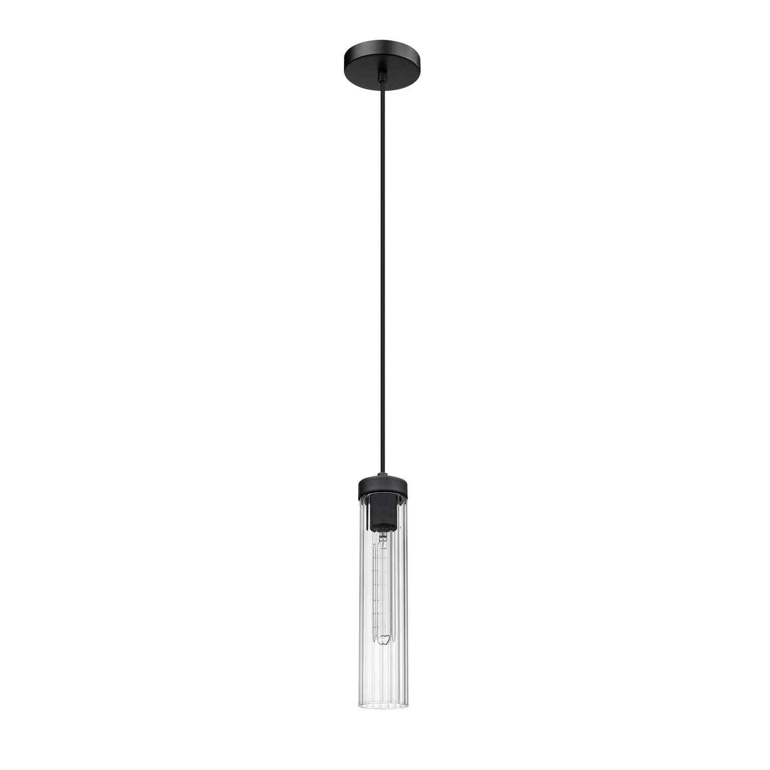 Z-Lite - 740P-MB - One Light Pendant - Beau - Matte Black