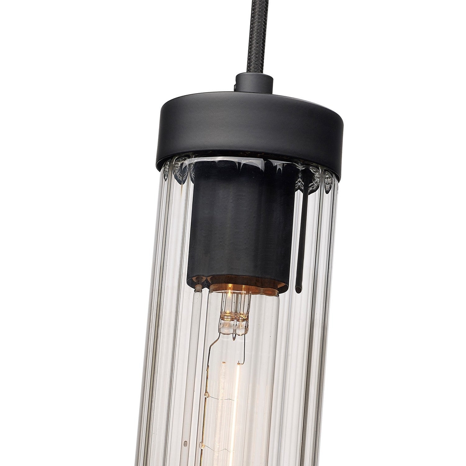 Z-Lite - 740P-MB - One Light Pendant - Beau - Matte Black