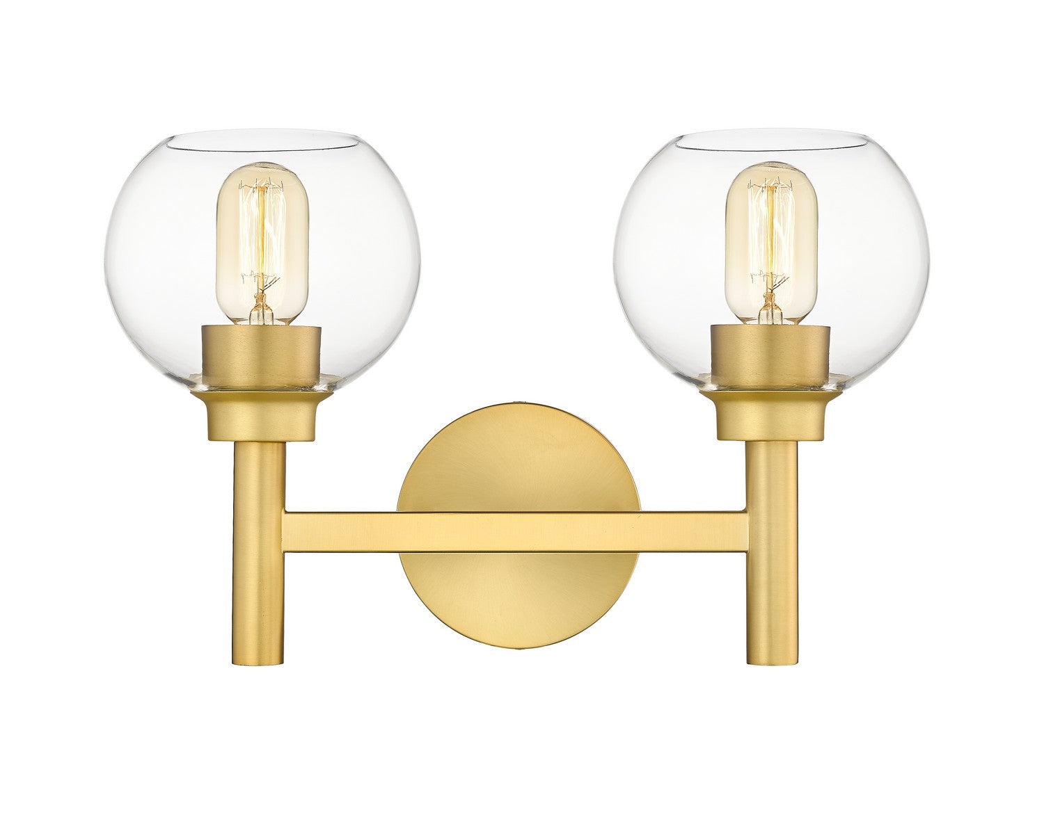Z-Lite - 7502-2V-BG - Two Light Vanity - Sutton - Brushed Gold