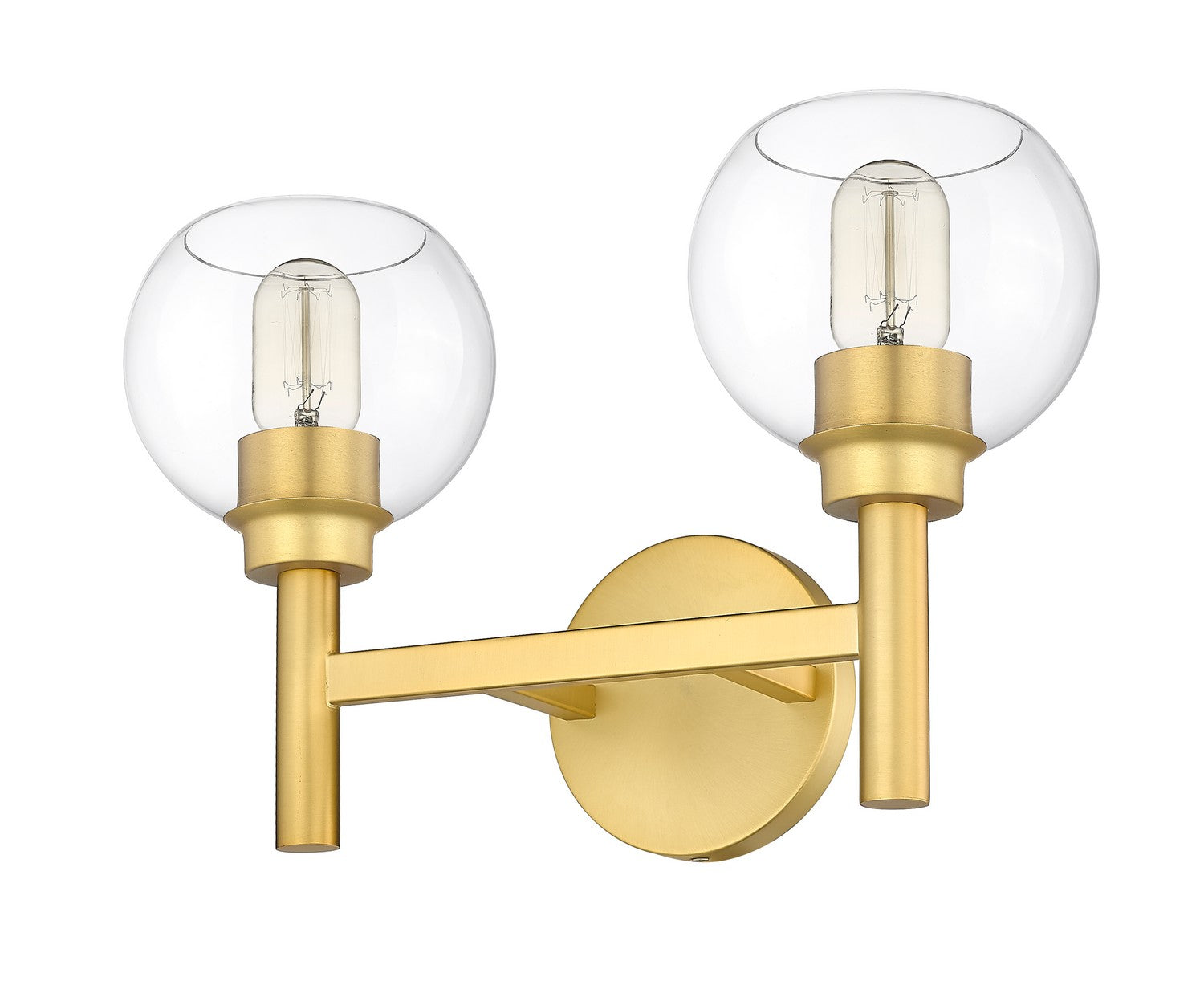 Z-Lite - 7502-2V-BG - Two Light Vanity - Sutton - Brushed Gold