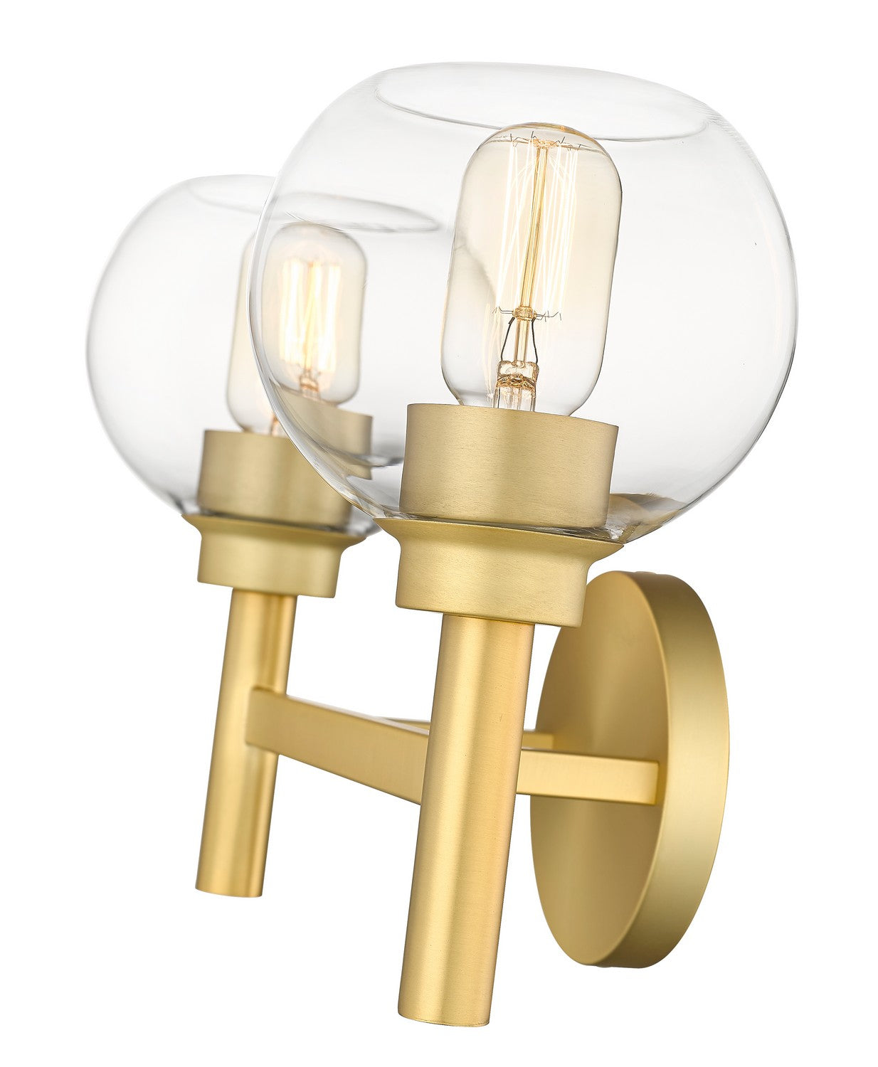 Z-Lite - 7502-2V-BG - Two Light Vanity - Sutton - Brushed Gold