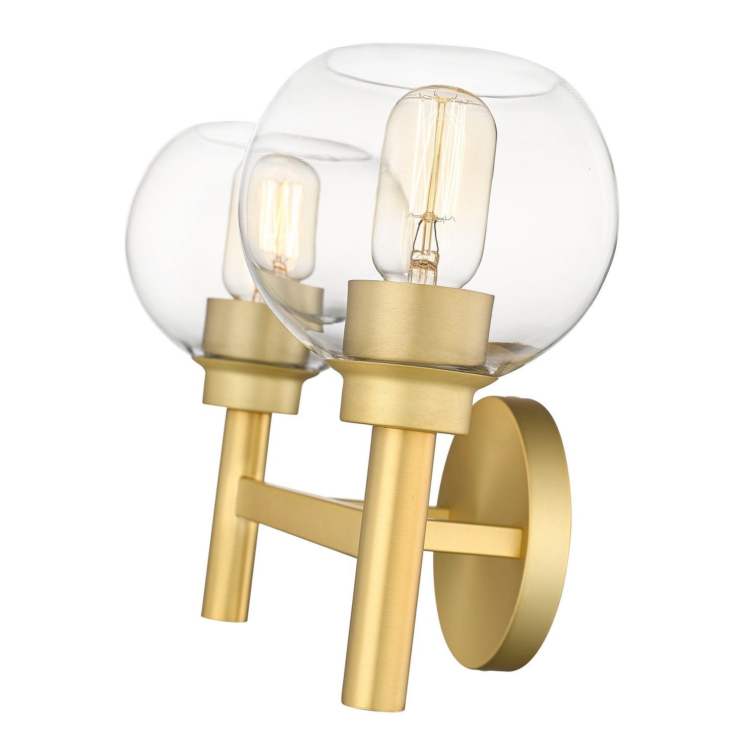 Z-Lite - 7502-2V-BG - Two Light Vanity - Sutton - Brushed Gold