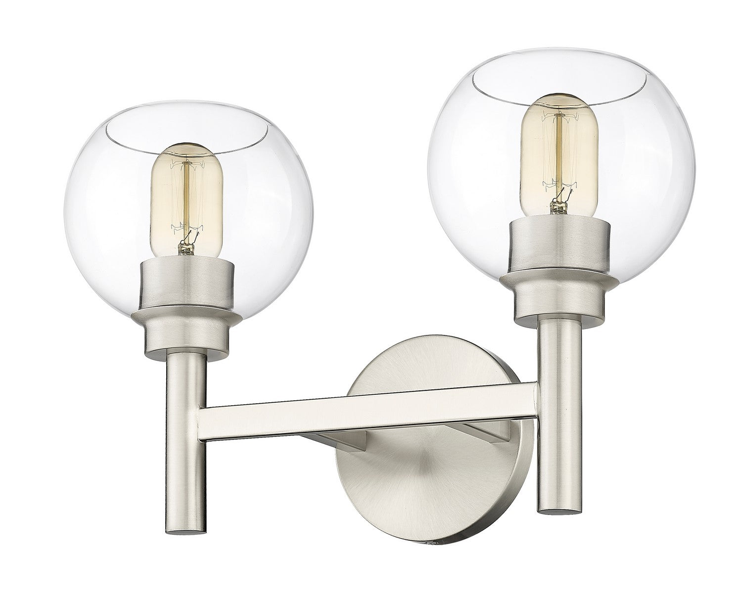 Z-Lite - 7502-2V-BN - Two Light Vanity - Sutton - Brushed Nickel