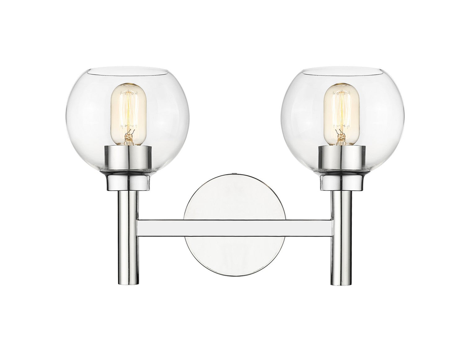 Z-Lite - 7502-2V-CH - Two Light Vanity - Sutton - Chrome
