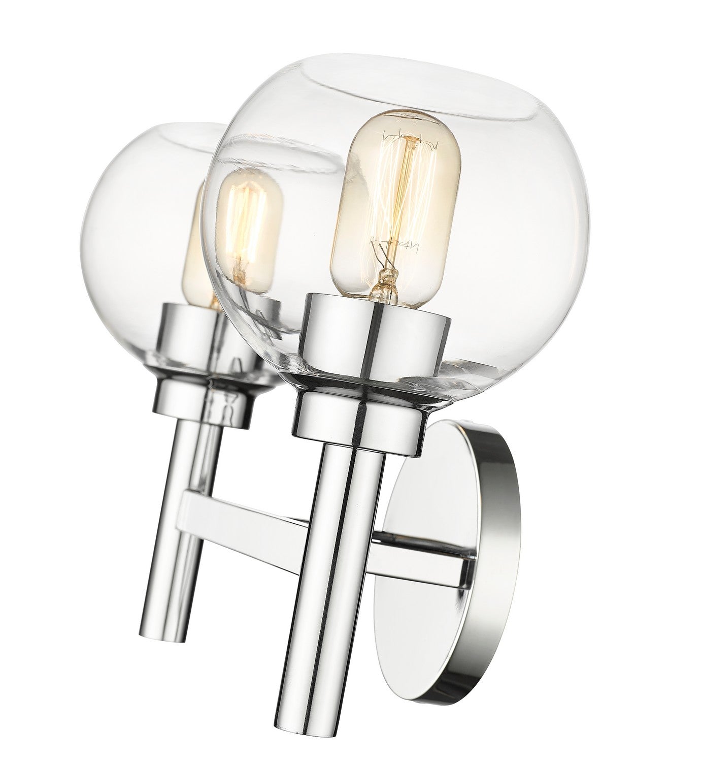 Z-Lite - 7502-2V-CH - Two Light Vanity - Sutton - Chrome