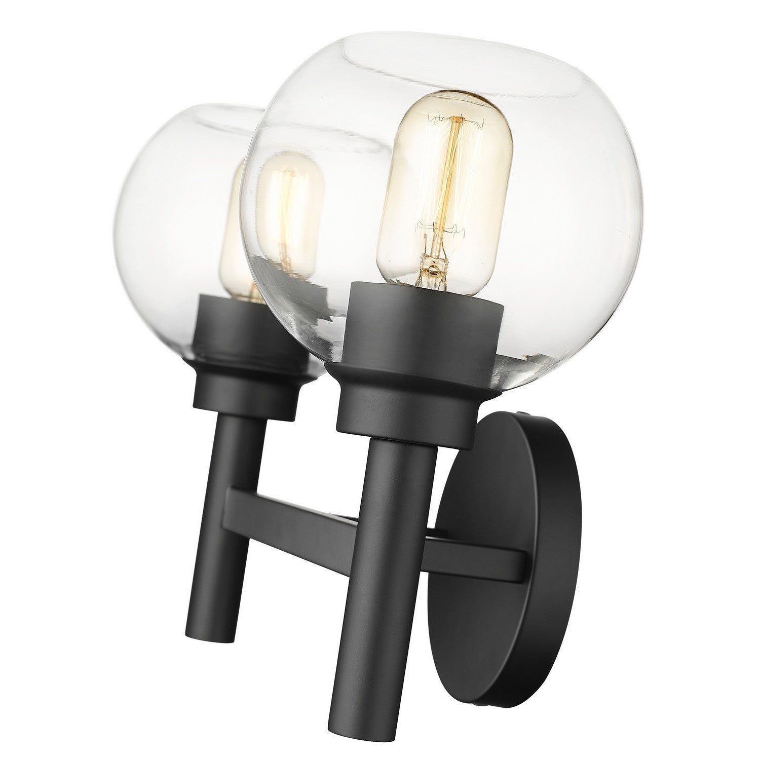 Z-Lite - 7502-2V-MB - Two Light Vanity - Sutton - Matte Black