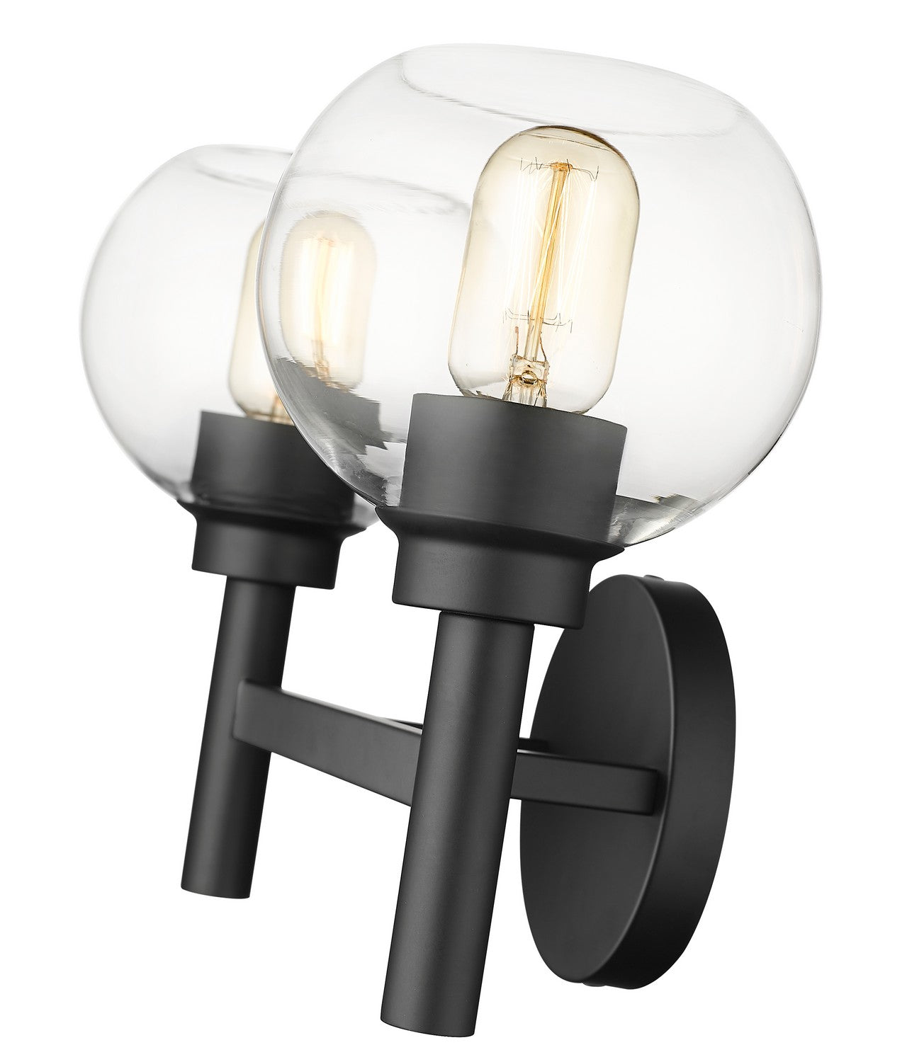 Z-Lite - 7502-2V-MB - Two Light Vanity - Sutton - Matte Black