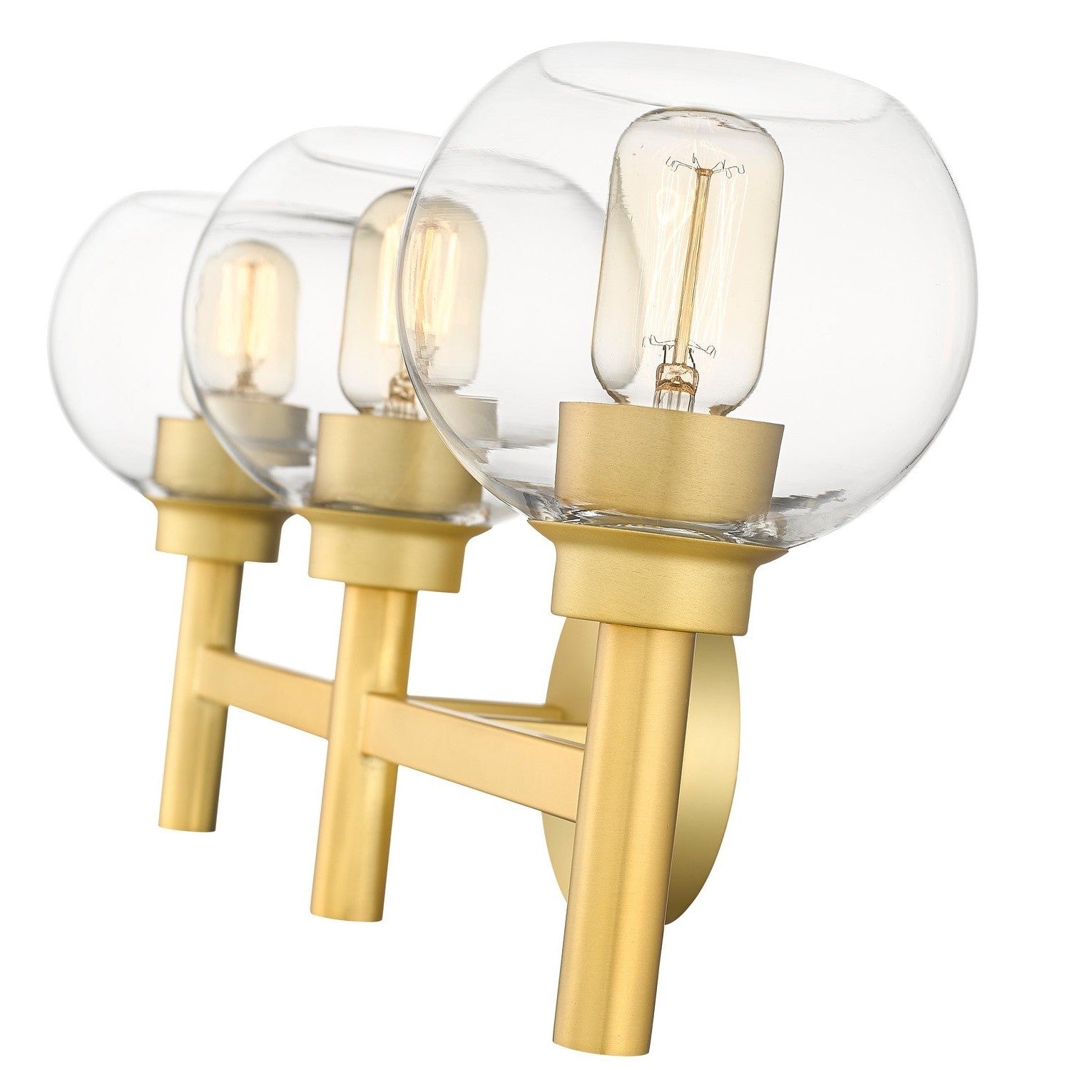 Z-Lite - 7502-3V-BG - Three Light Vanity - Sutton - Brushed Gold